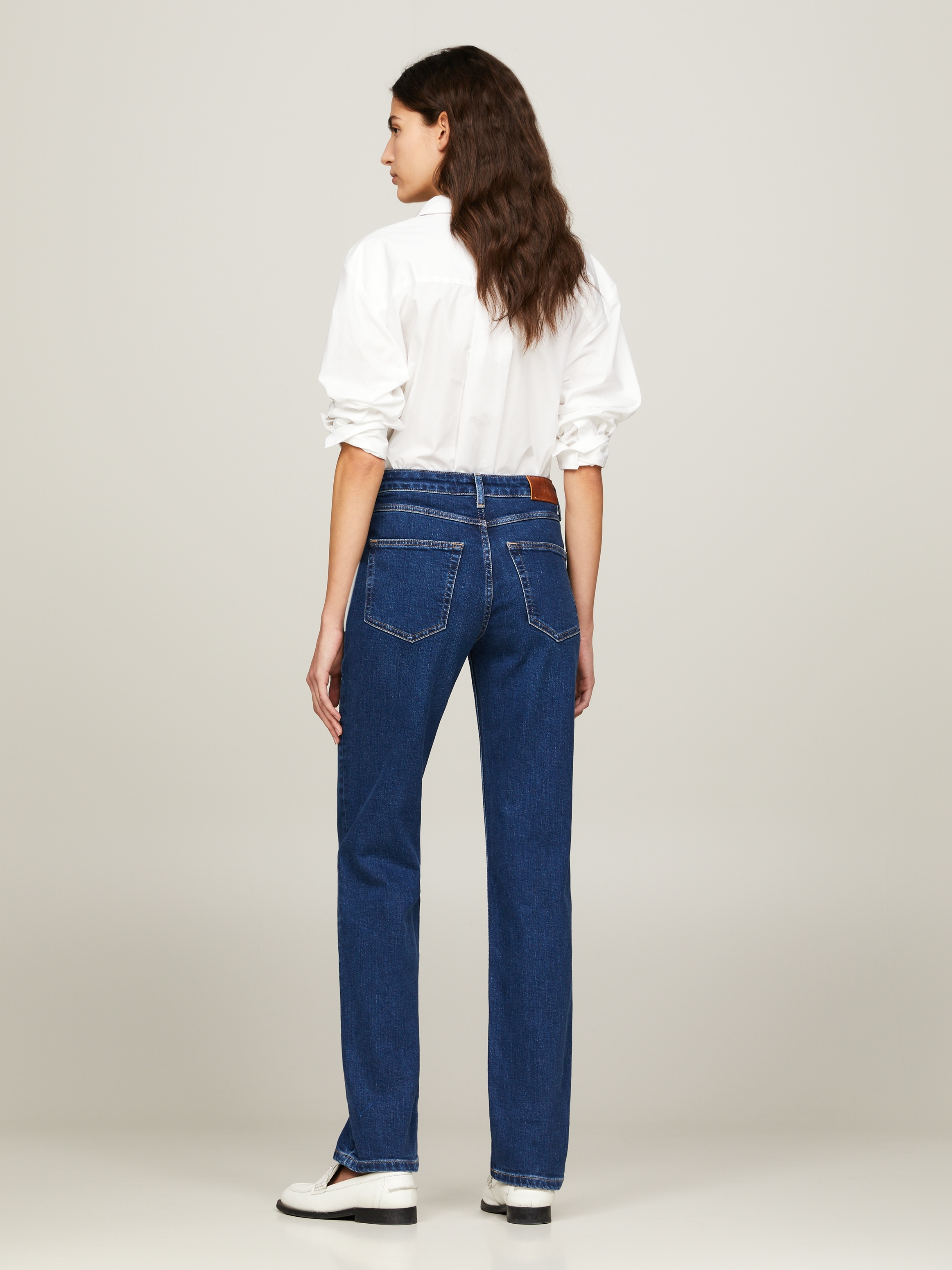 Tommy Hilfiger Straight-Jeans, in blauer Waschung