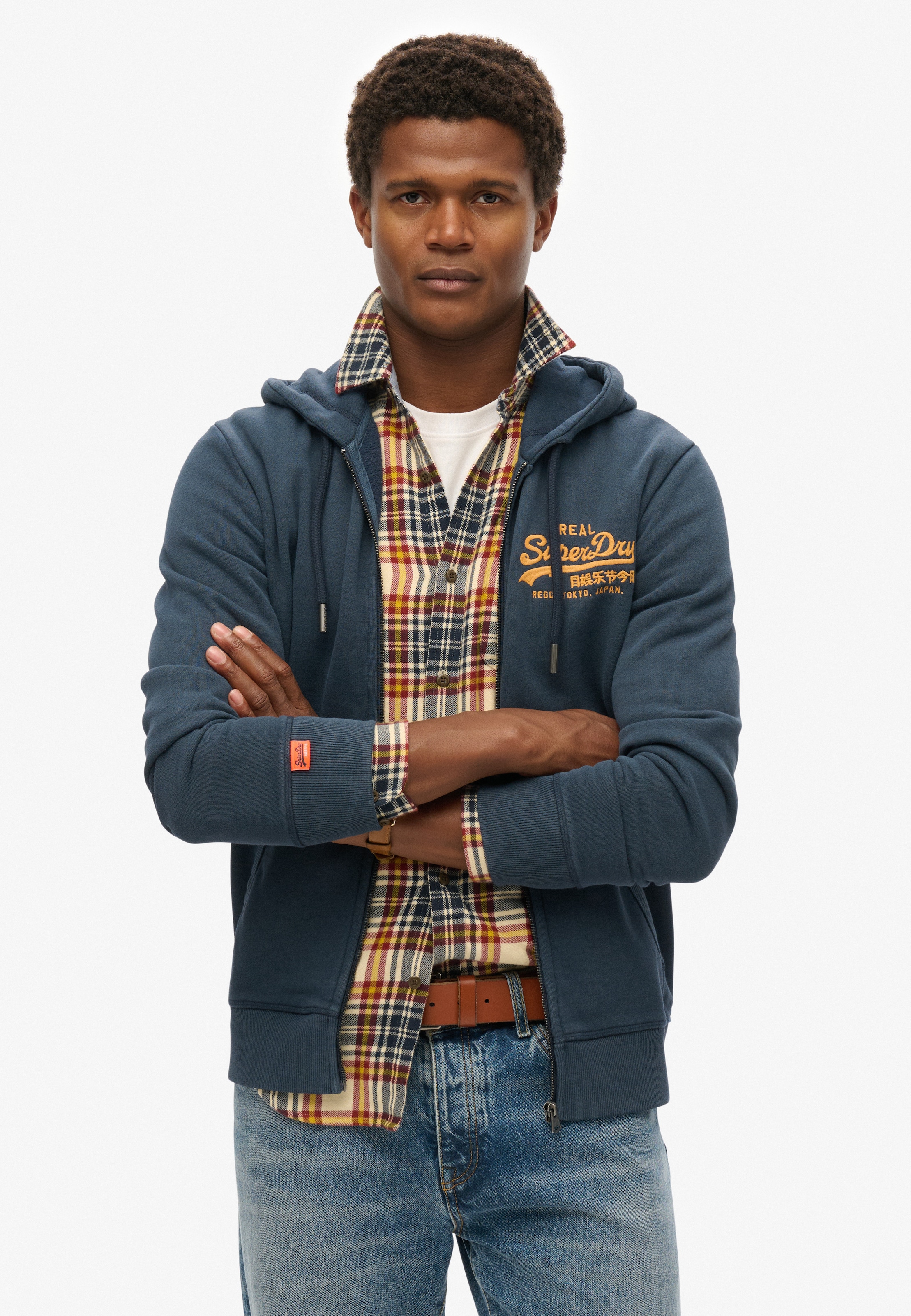 Superdry Kapuzensweatjacke »SD-VL EMBROIDERED ZIPHOOD«