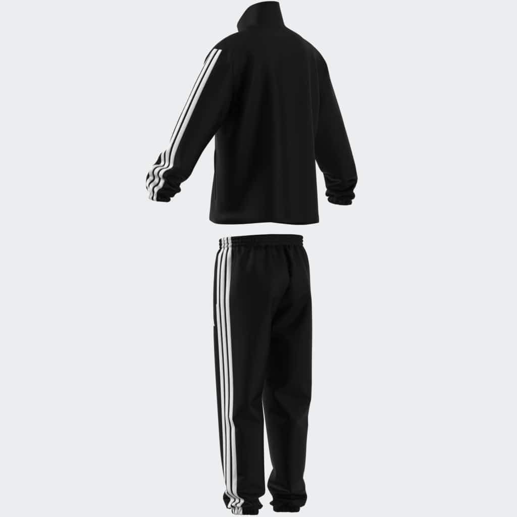 adidas Sportswear Trainingsanzug »3-STREIFEN WOVEN« 2 Stk. zweiteiliges Set, aus Polyester, mit durchgehendem Reißverschluss