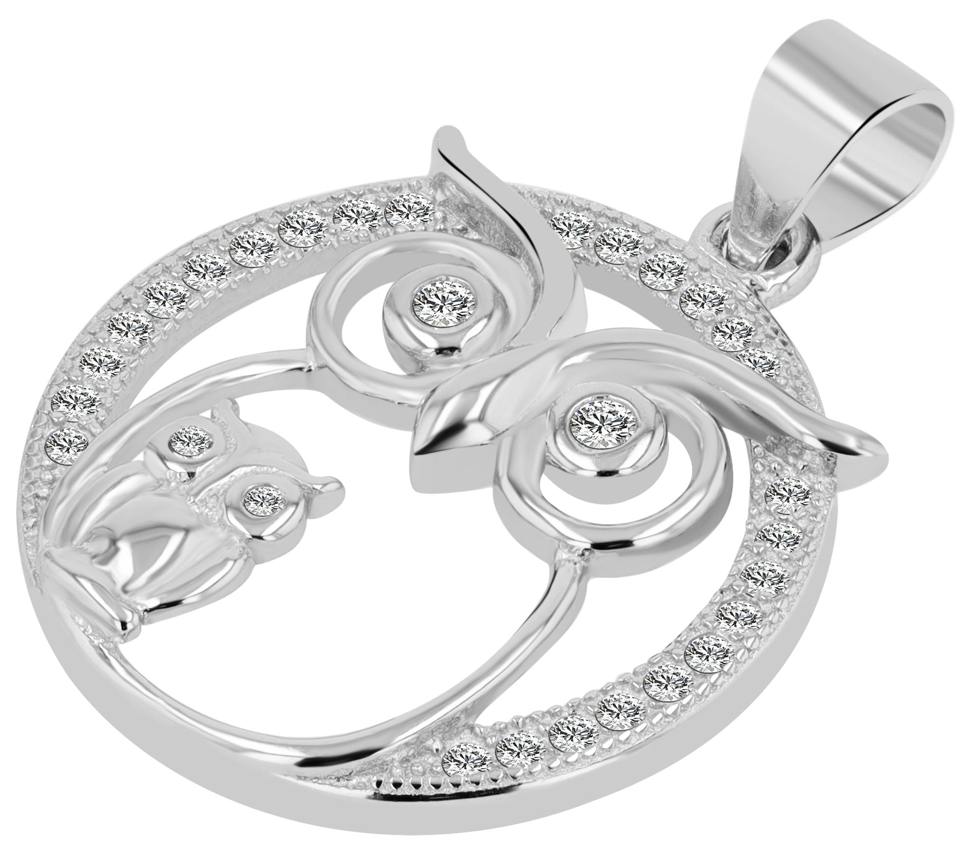 Adelia´s Kettenanhänger »Damen Anhänger aus 925 Silber mit Zirkonia«