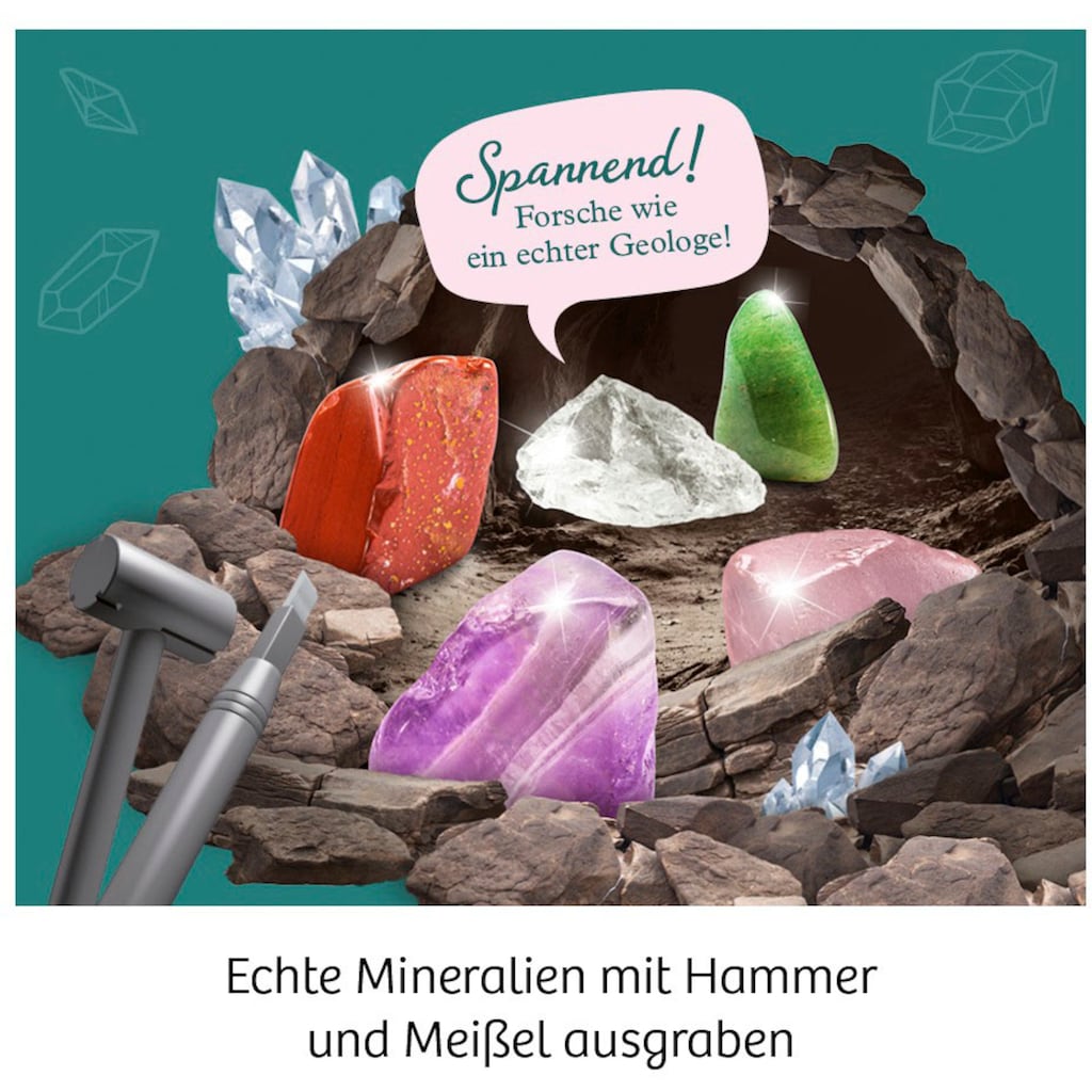 Kosmos Experimentierkasten »Mineralien«