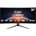 MSI Curved-Gaming-Monitor »Optix MAG342CQRV«, 86 cm/34 Zoll, 3440 x 1440 px, UWQHD, 1 ms Reaktionszeit, 100 Hz, 3 Jahre Herstellergarantie