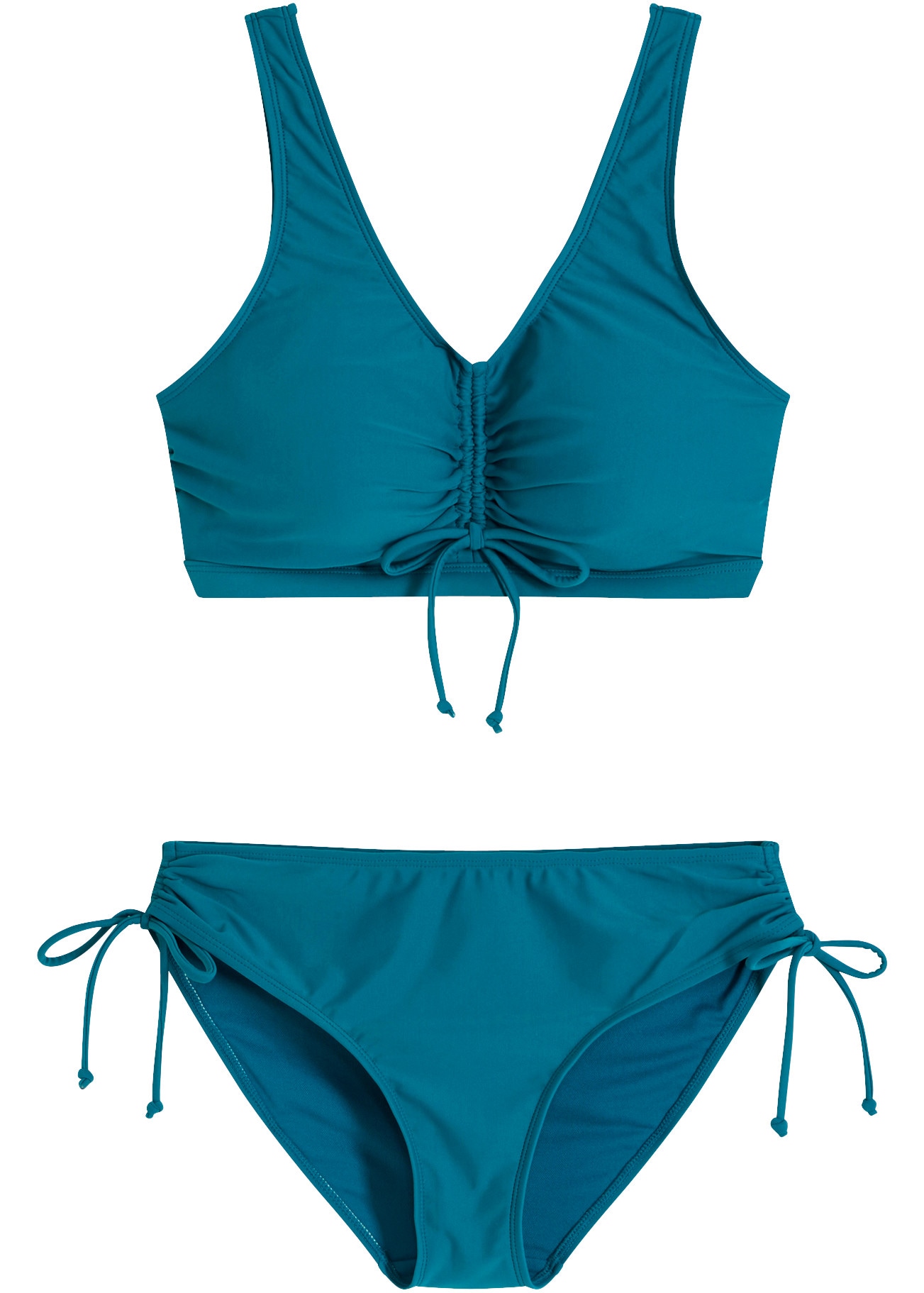 bonprix Bustier-Bikini Set,  verschiedene Größen, sportlicher Stil, mit Klickverschluss