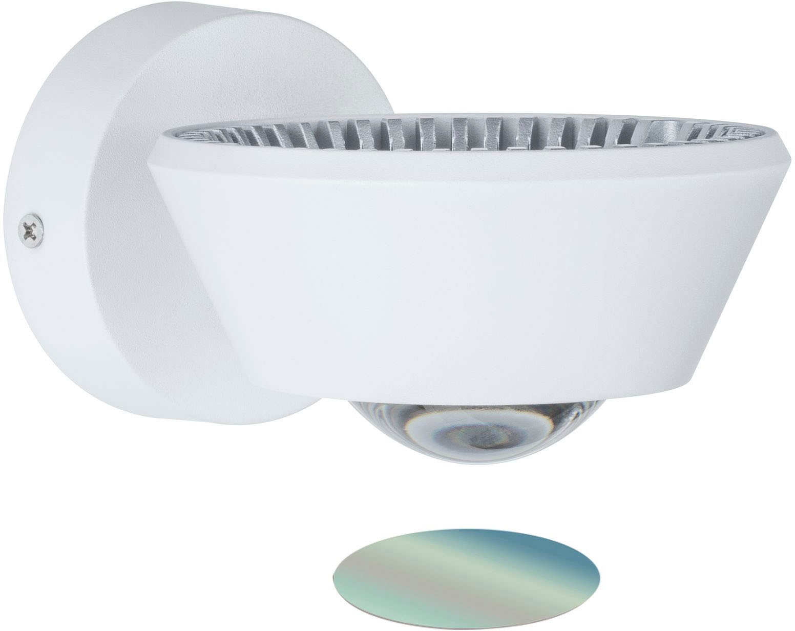 Paulmann LED Wandleuchte »Sabik«, 1 flammig, Leuchtmittel LED-Modul | LED fest integriert, Sabik IP44 9 / 1x4W, LED-Modul