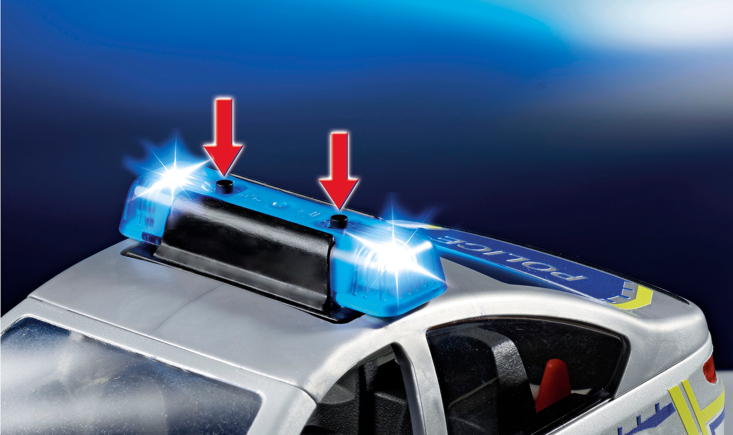 Playmobil® Konstruktions-Spielset »Polizei Streifenwagen (71729), Playmobil Action Heroes«, (24 St.)
