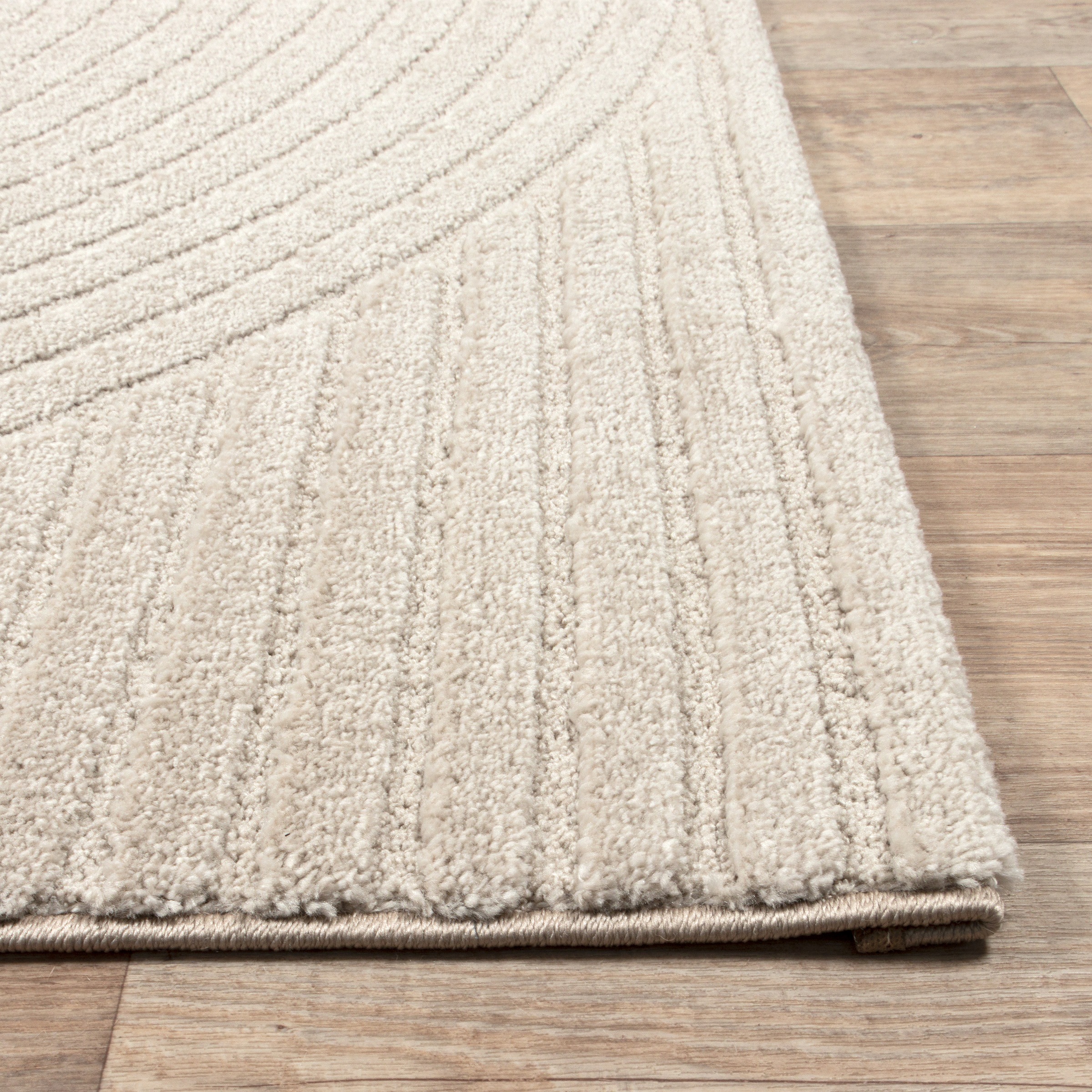 merinos Teppich »Elio«, rechteckig, 16 mm Höhe, moderner Kurzflor Teppich mit Hoch-Tief-Effekt, 3D Effekt