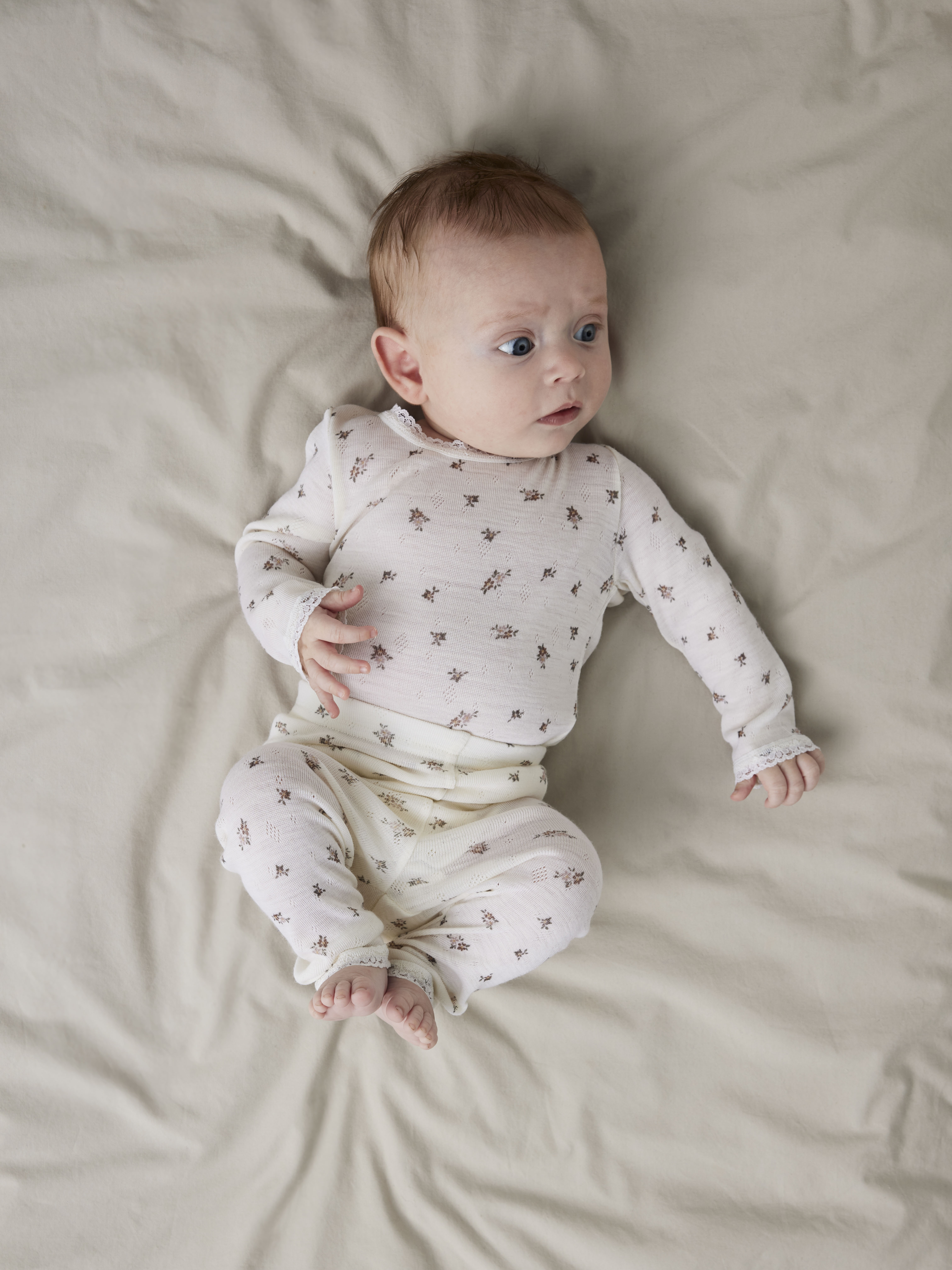 Name It Mädchen Langarmbody »NBFWANG WOOL NEEDLE LS BODY NOOS« aus reiner Merinowolle in weiß, Größe N-Gr;Wintermode;Underwear;Casualmode