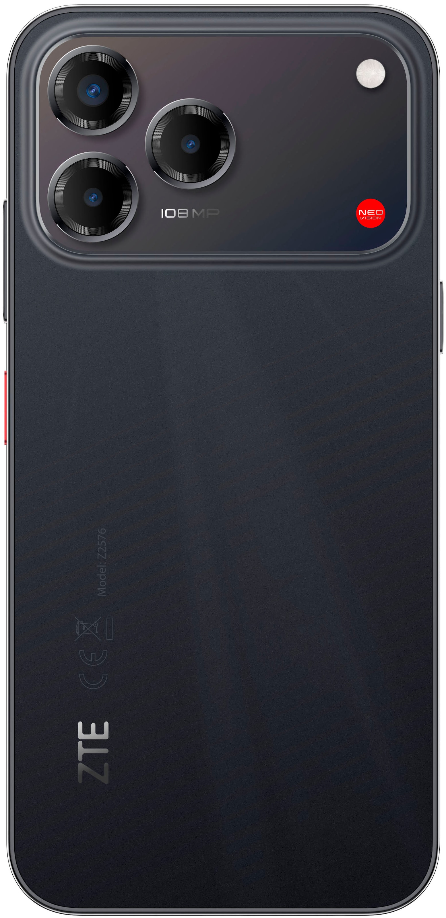 ZTE Smartphone »V80 Pro 8+256GB« Feather Black