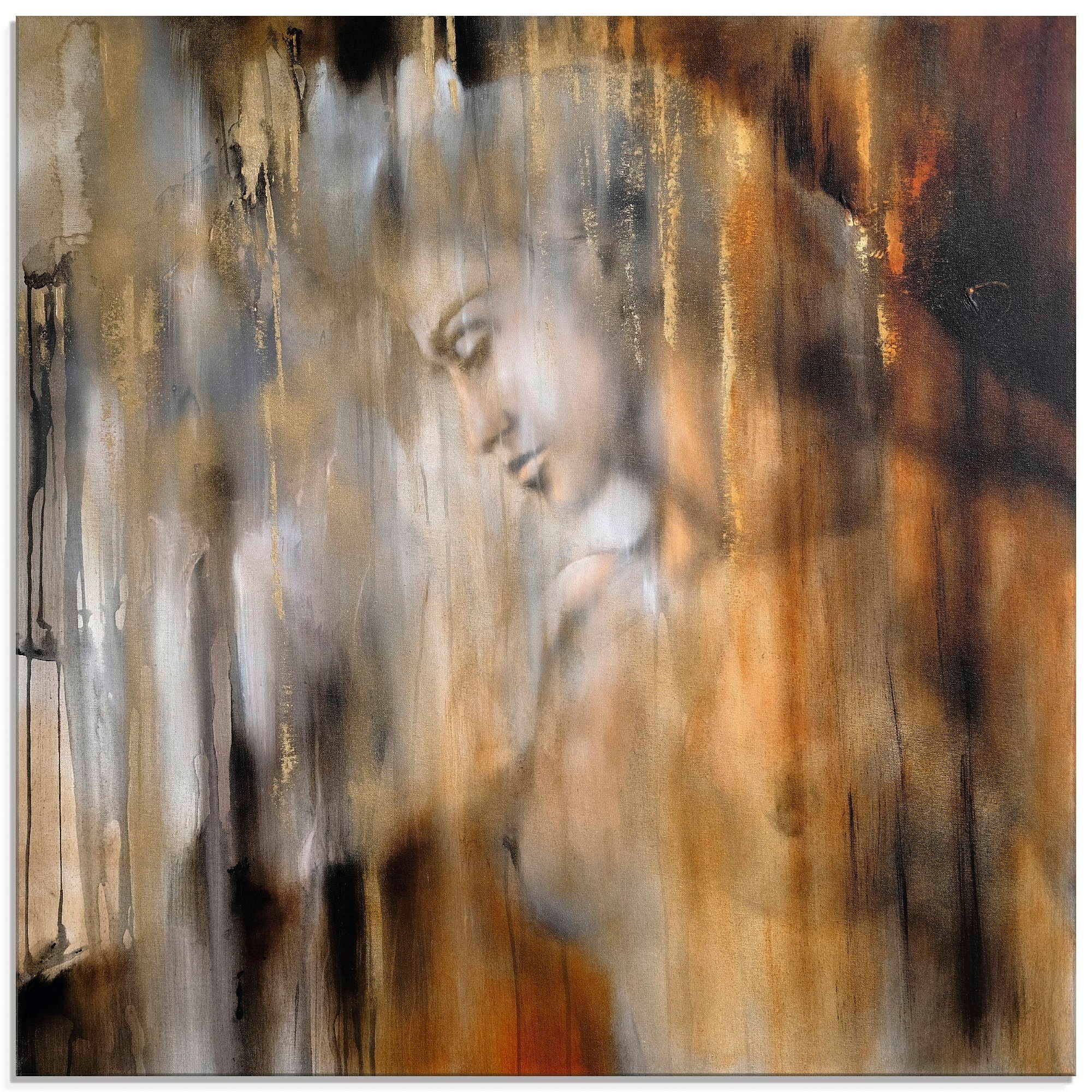 Artland Glasbild »Vera«, Frau, (1 St.)