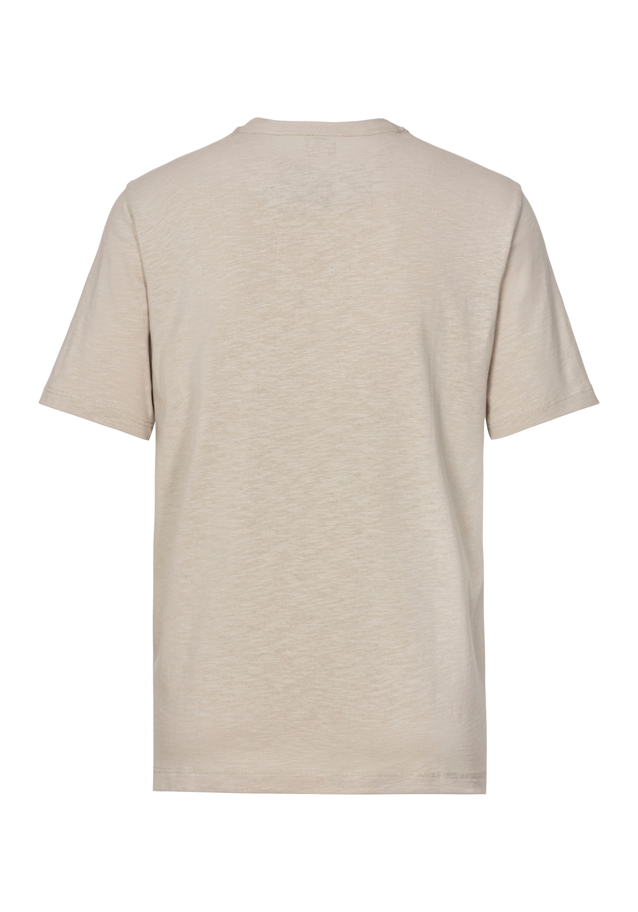 BOSS ORANGE T-Shirt »Te_linenlogo«, mit BOSS Schriftzug