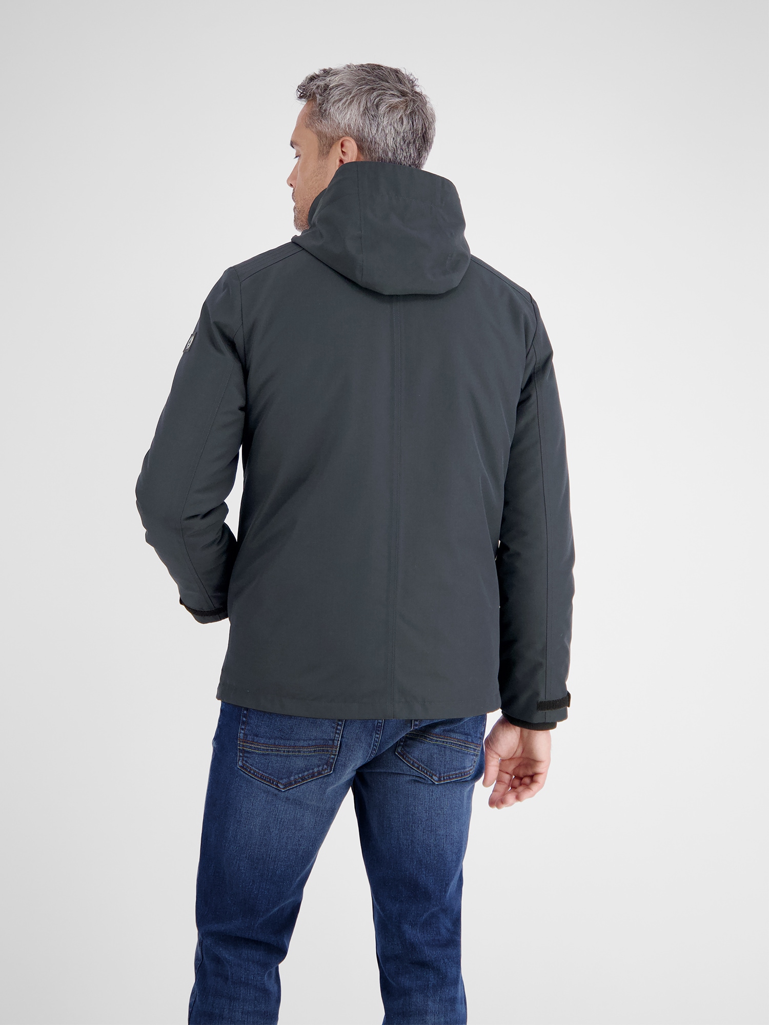 LERROS Winterjacke »Herren Winterjacke mit herausnehmbarer Innenjacke« mit Kapuze