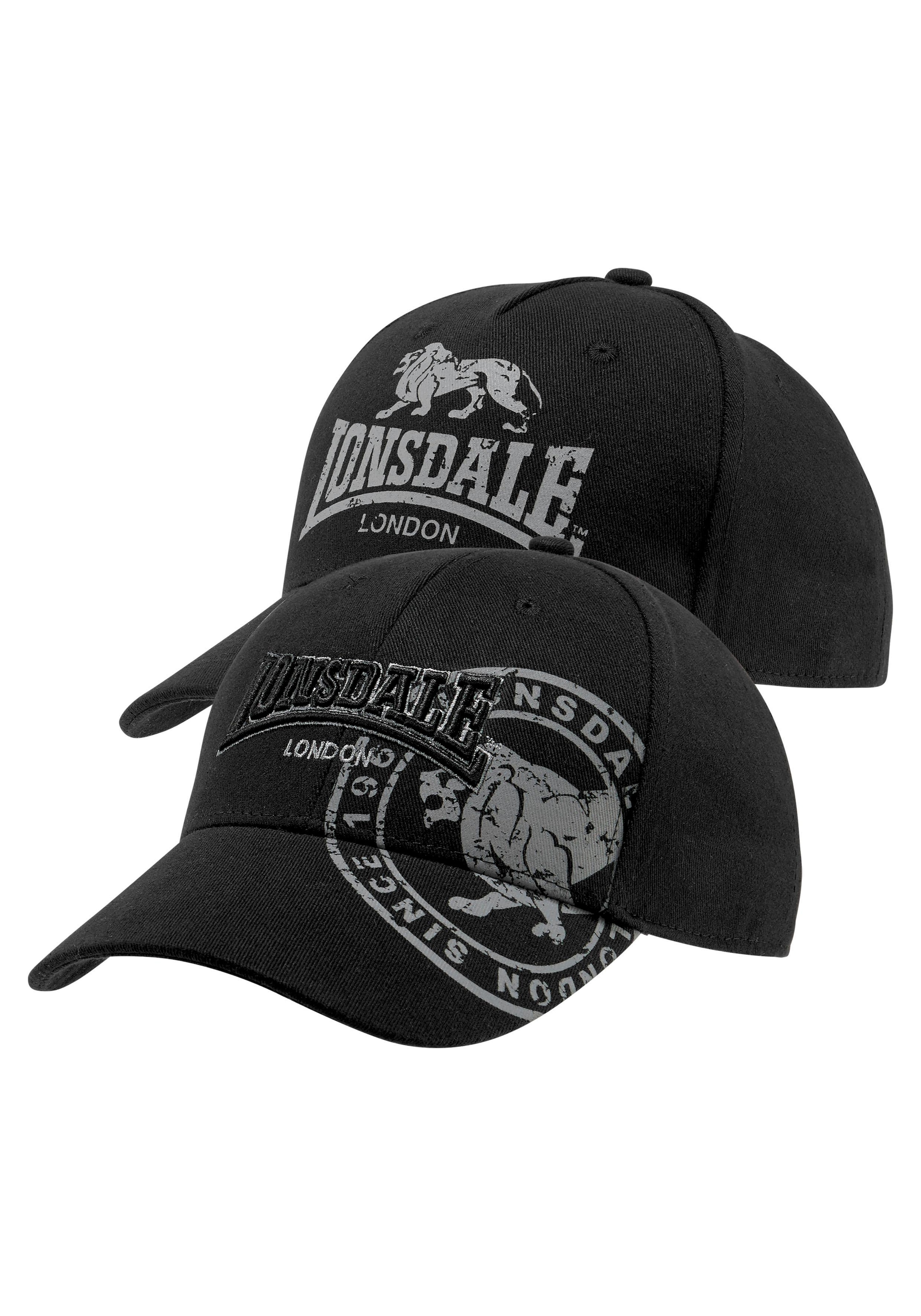 Lonsdale Baseball Cap, (Packung, 2 St., 2er-Pack) online bei OTTO bestellen  | OTTO
