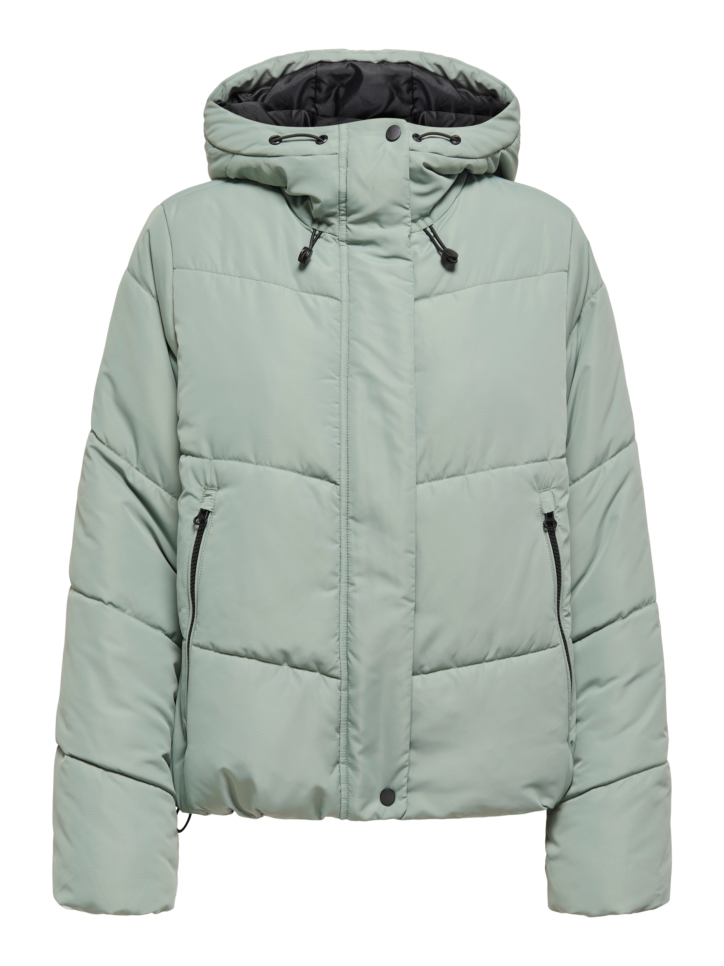 ONLY Steppjacke »ONLMAGGI LIFE SHORT PUFFER CC OTW«, mit Kapuze
