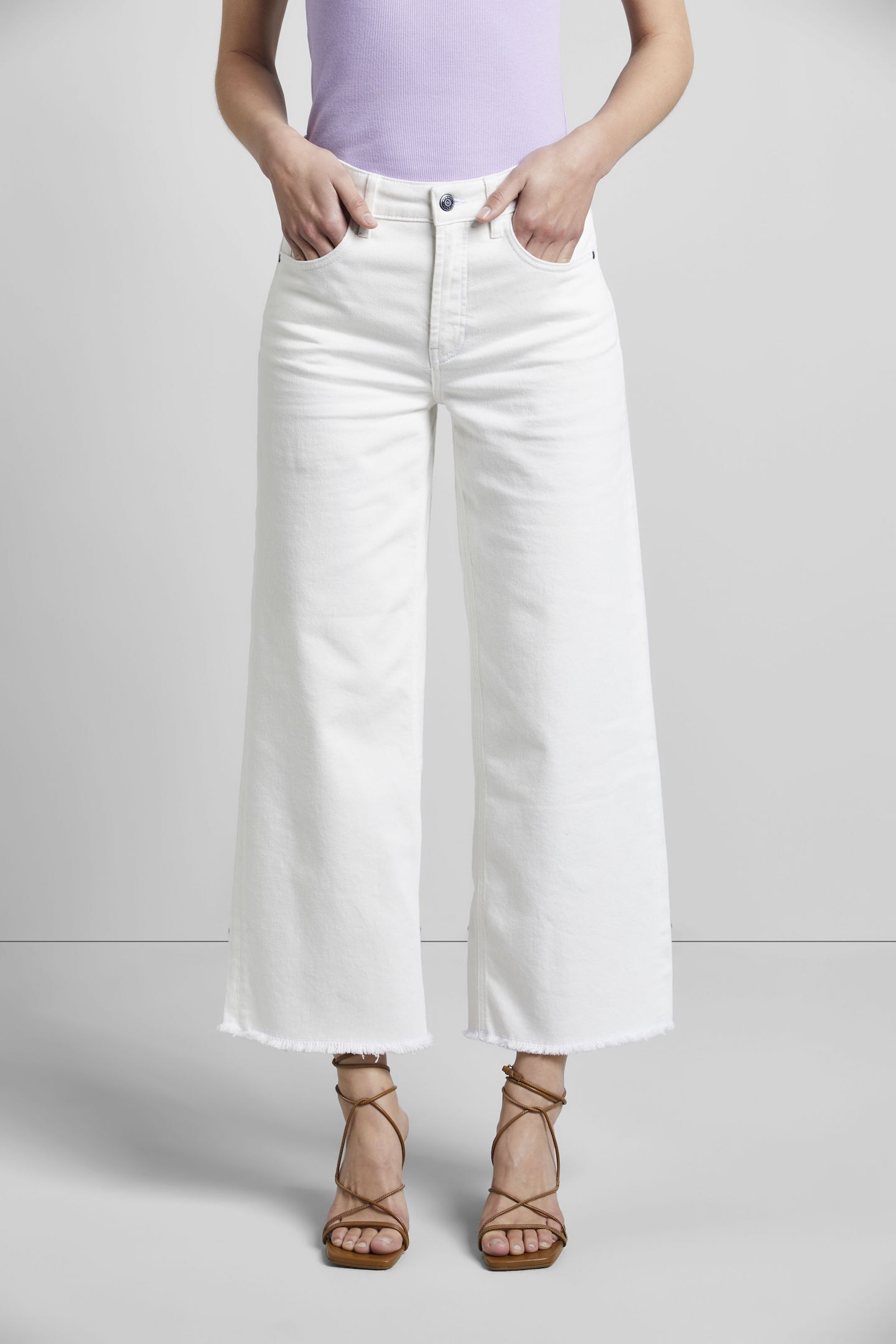 5-Pocket-Jeans, im Culotte-Style