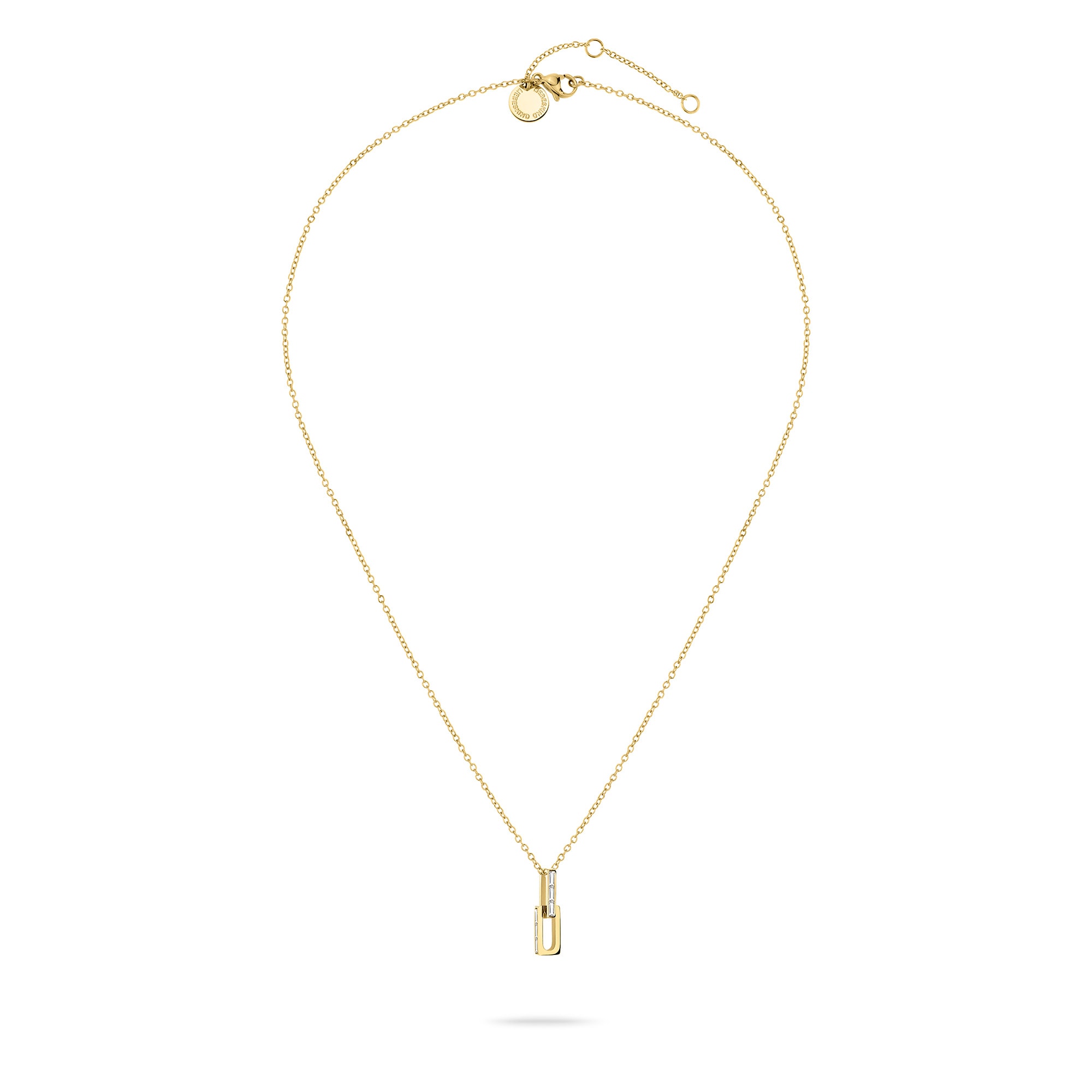 Liebeskind Berlin Kette mit Anhänger »Schmuck Edelstahl Halskette The Festive Mini Link Sparkle« mit Zirkonia (synth.)