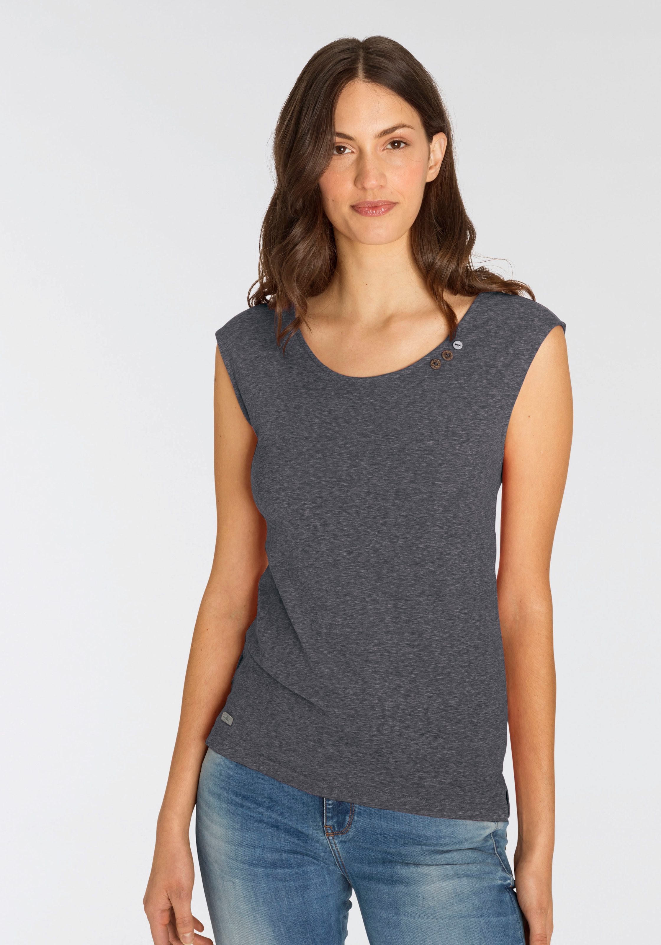 Ragwear T-Shirt »SOFIA O«, mit besonderem Rückenausschnitt
