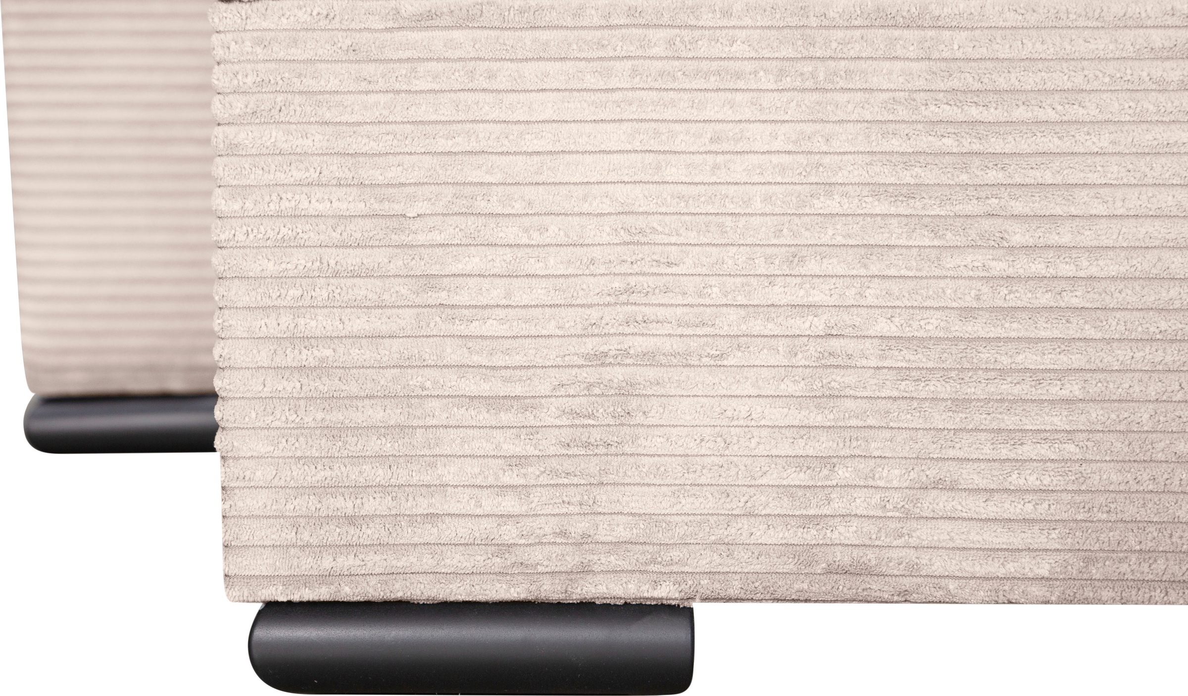 COLLECTION AB Wohnlandschaft »Josy XL U-Form, B: 313 cm in Cord, Cord-Mix« mit Bettfunktion, Bettkasten & 2 Zierkissen, Federkern