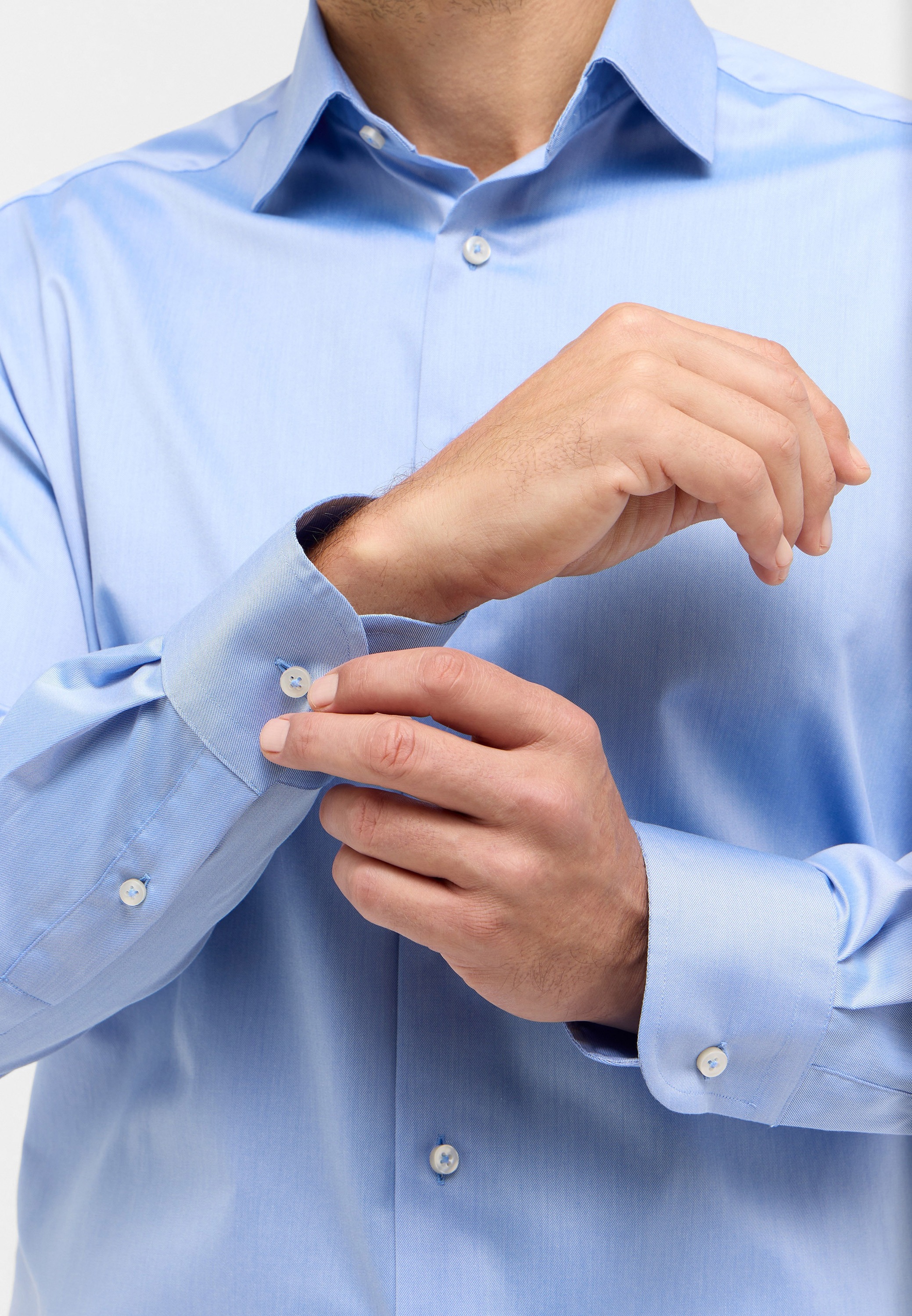 Eterna Langarmhemd »COMFORT FIT«, NON IRON (bügelfrei)