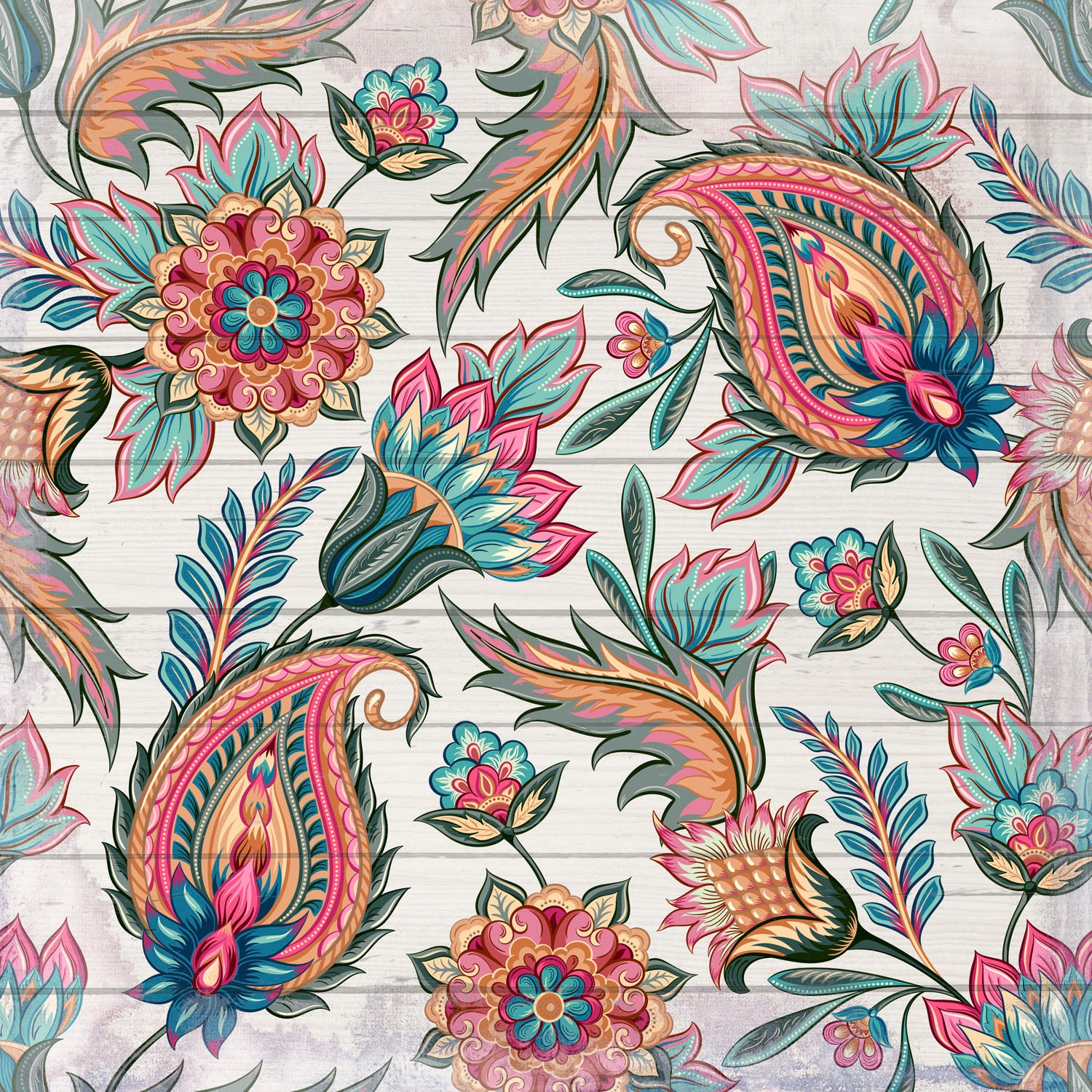 queence Holzbild »Avra«, Blumen, (1 St.)