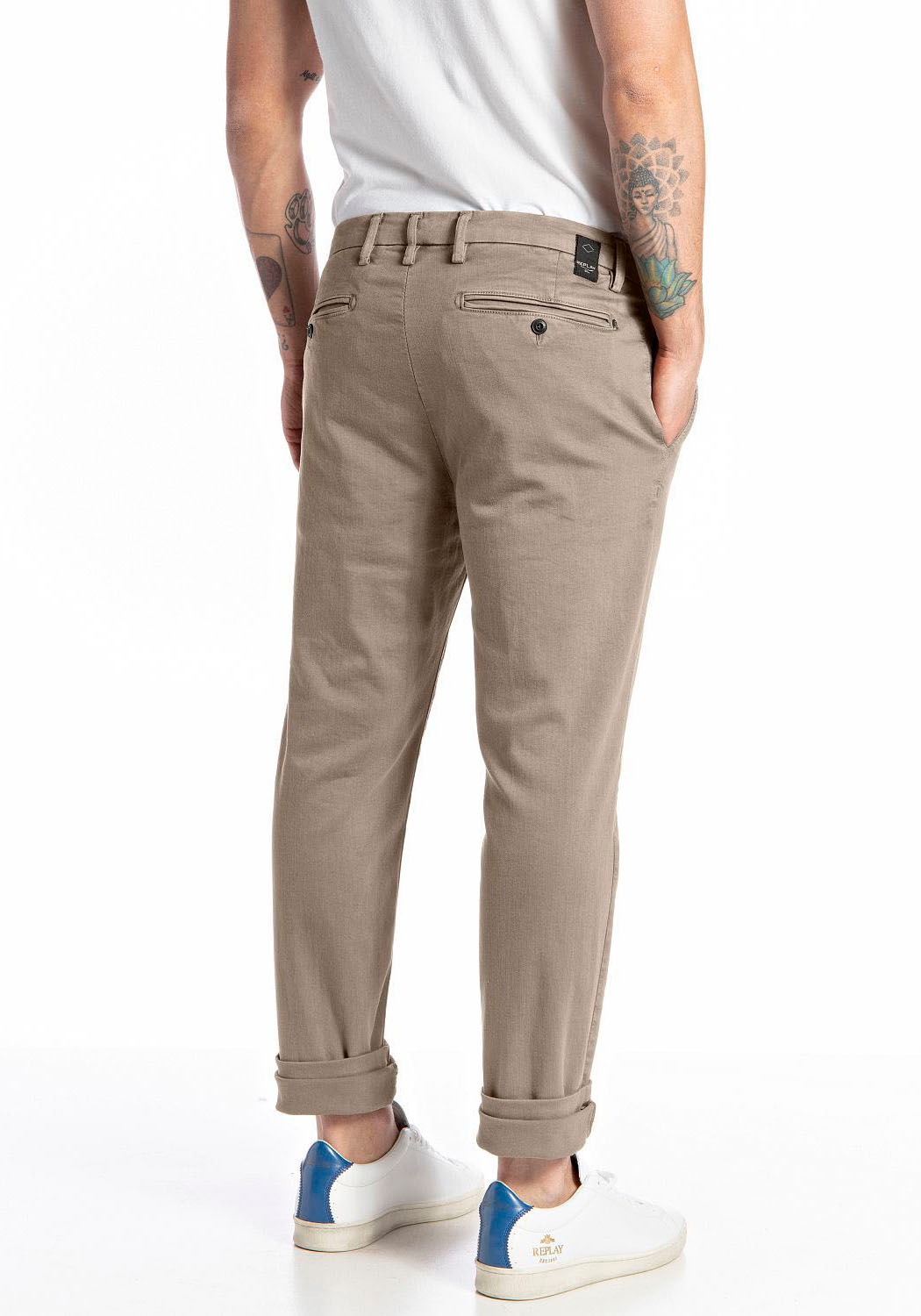 Replay Chinohose »ZEUMAR«, Hyperflex