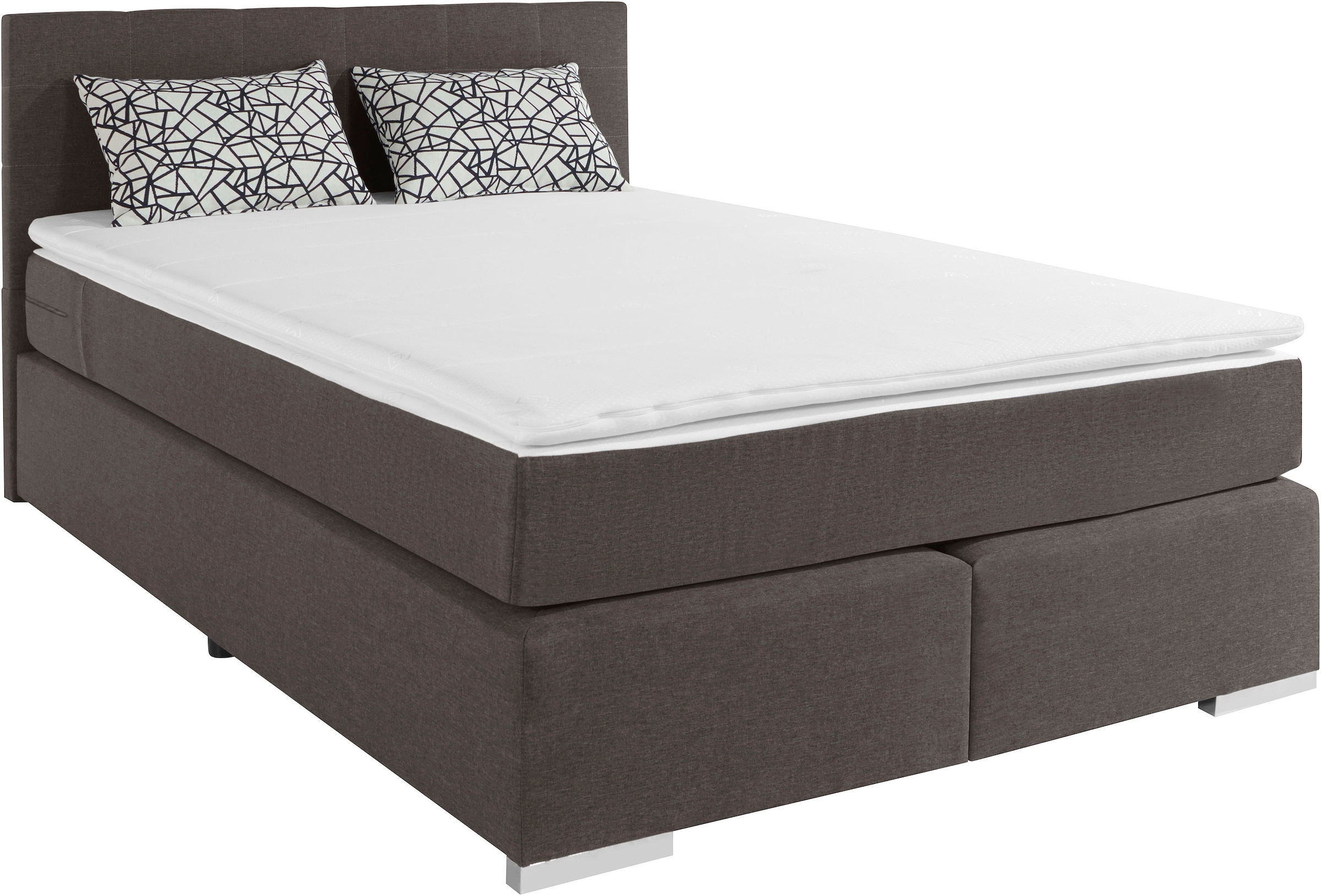 COTTA Boxspringbett Simba, wahlweise mit oder ohne Matratze und Topper
