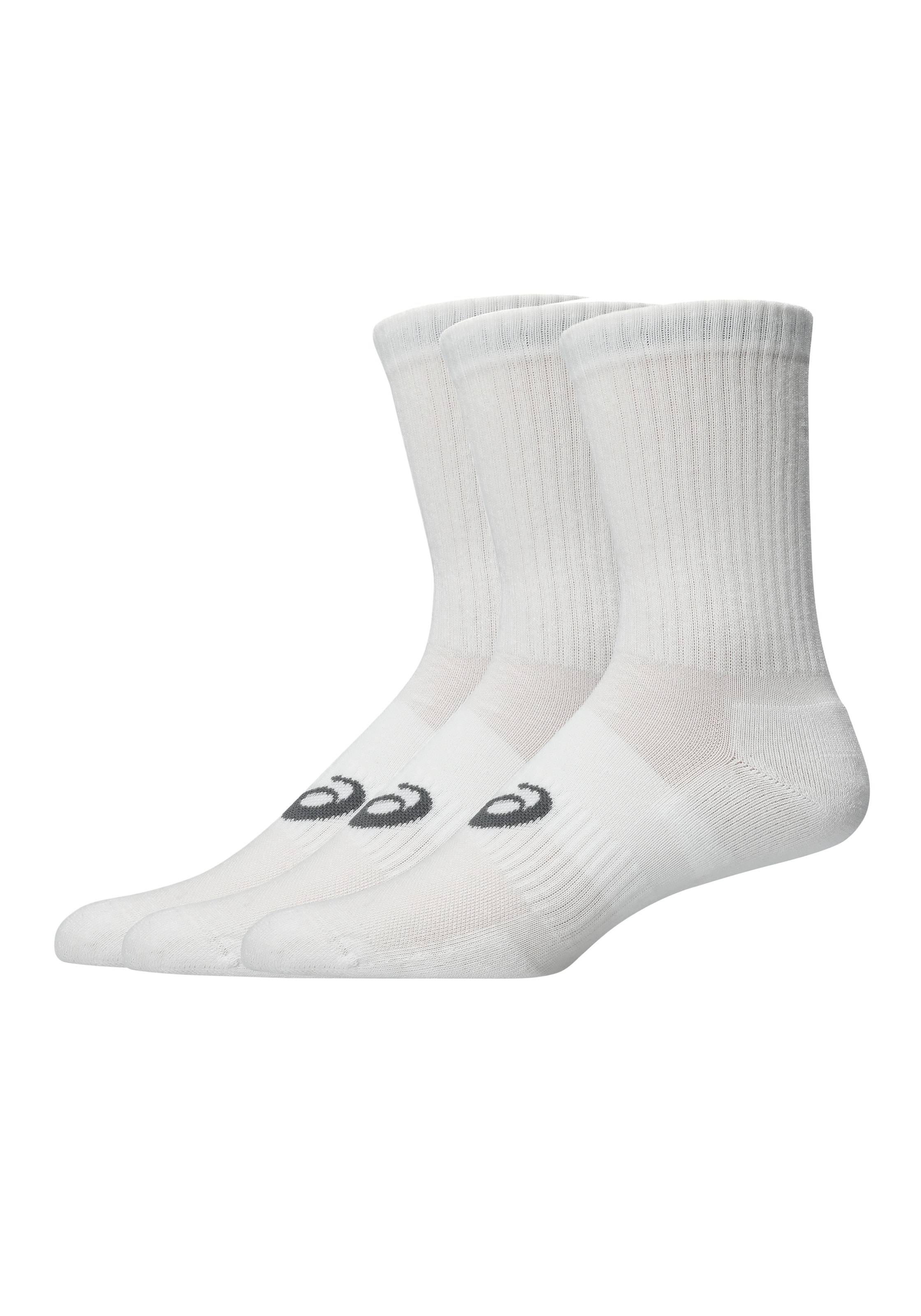 Asics Laufsocken »3 PACK CREW SOCK« mit spezieller Dämpfung, mit Mesh-Knit-Gewebe