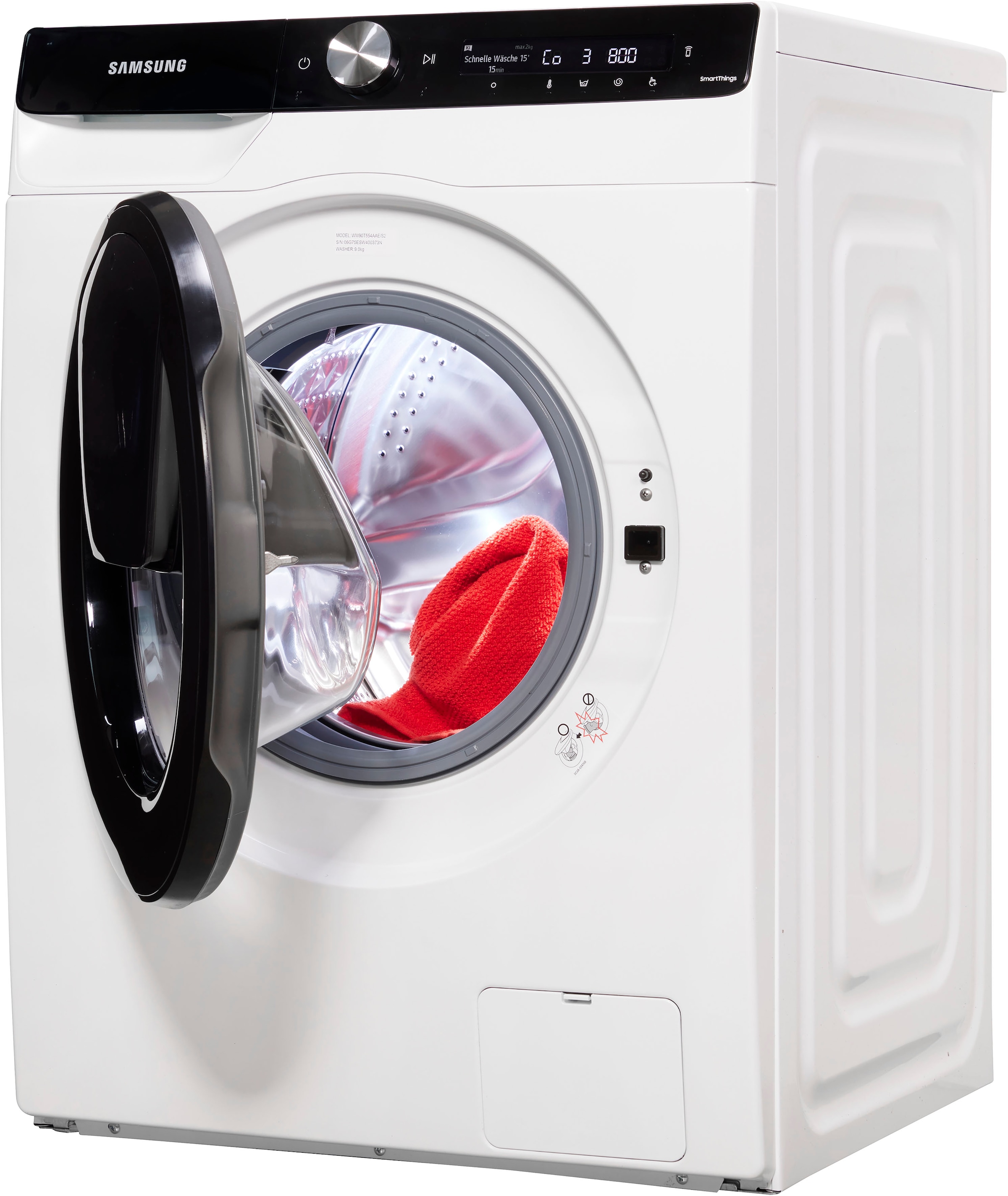 Samsung Waschmaschine 9 bei »WW90T554AAE«, 1400 OTTO kg, AddWash U/min, WW90T554AAE