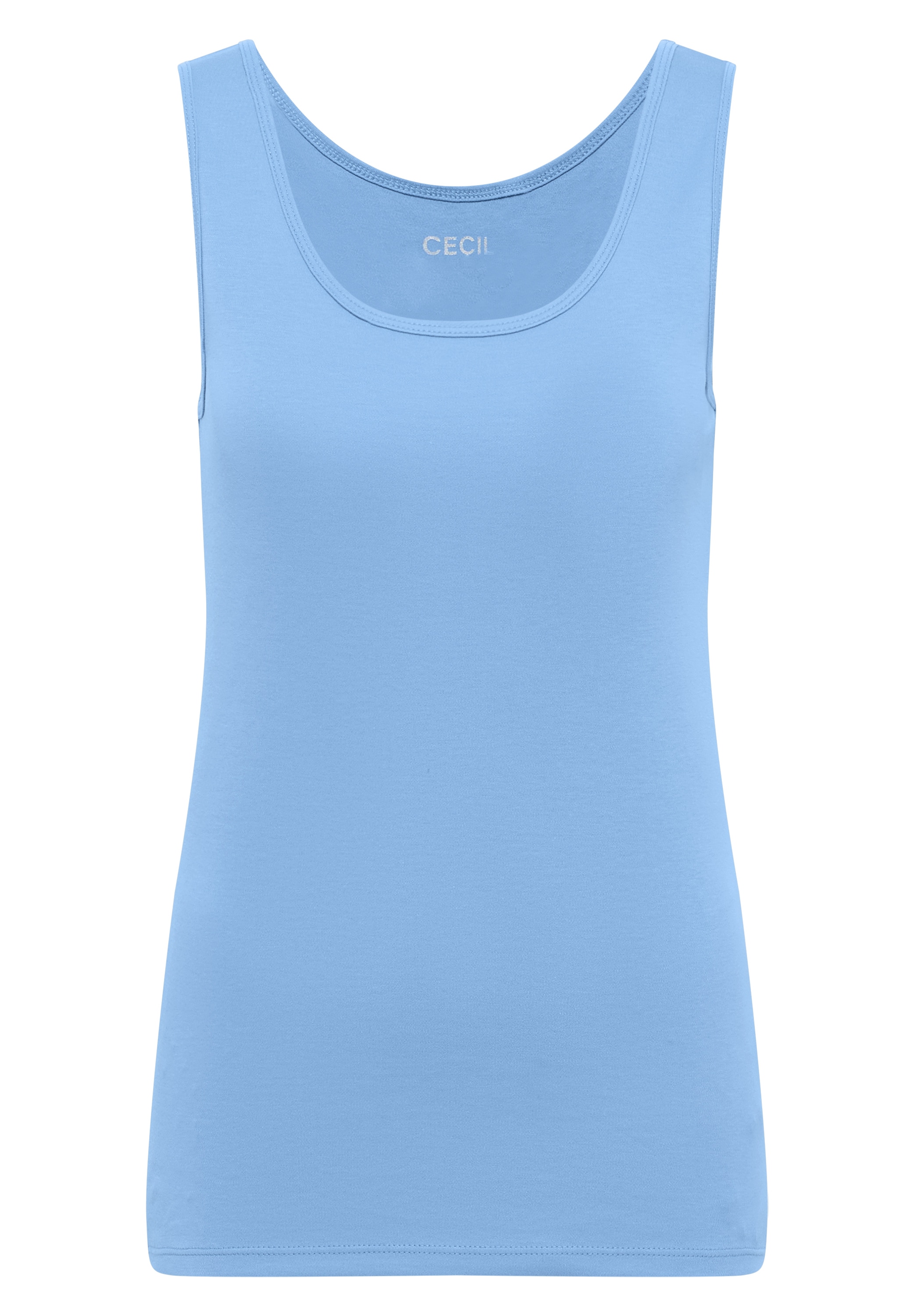 Cecil Shirttop »Style Linda« in Unifarbe