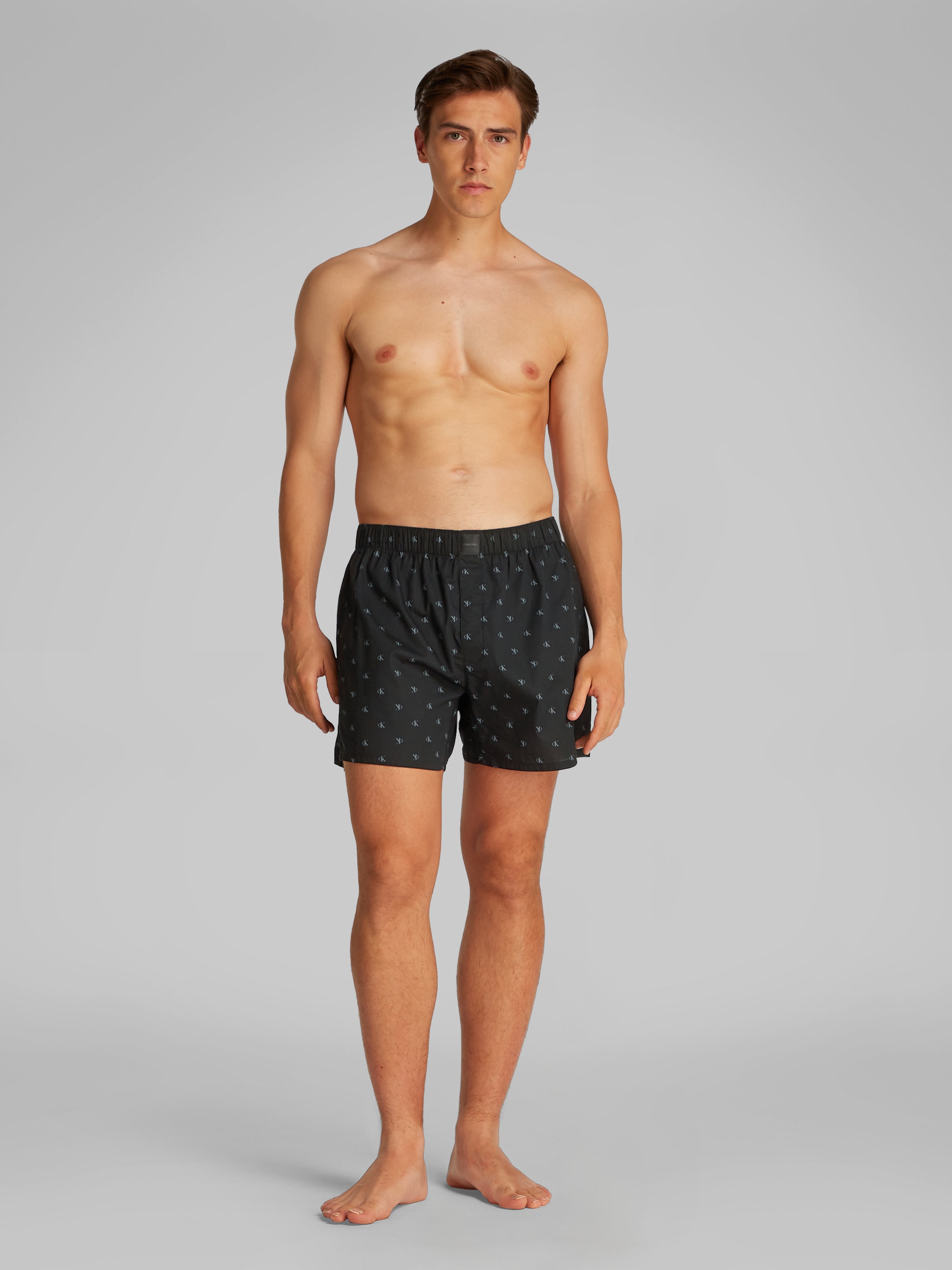 Calvin Klein Underwear Webboxer »BOXER SLIM«, mit schmalem Bein