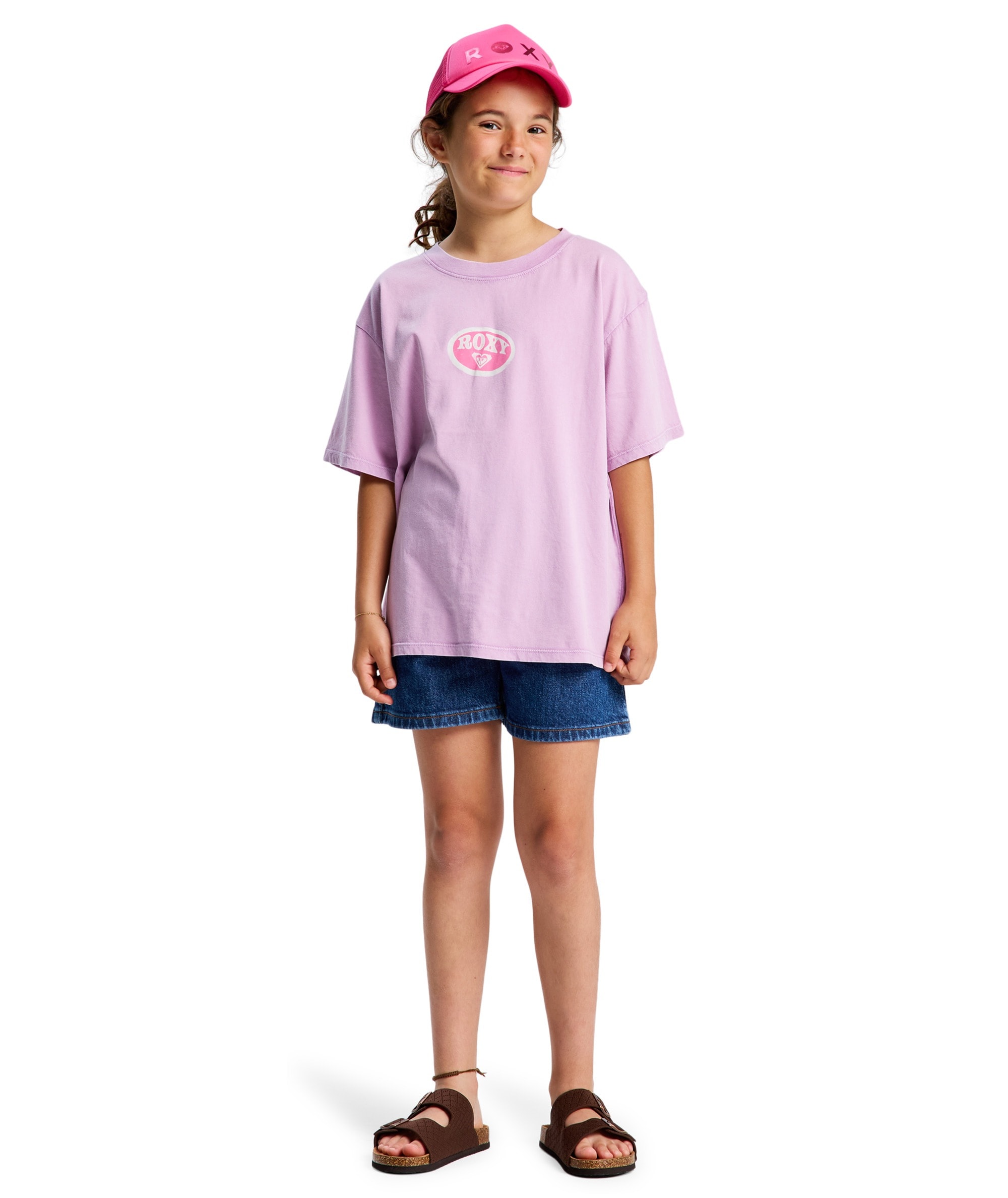Roxy T-Shirt »EVEOVERSIZE WASHED« für Kinder und Jugendliche, sportlicher Stil, aus Baumwolle