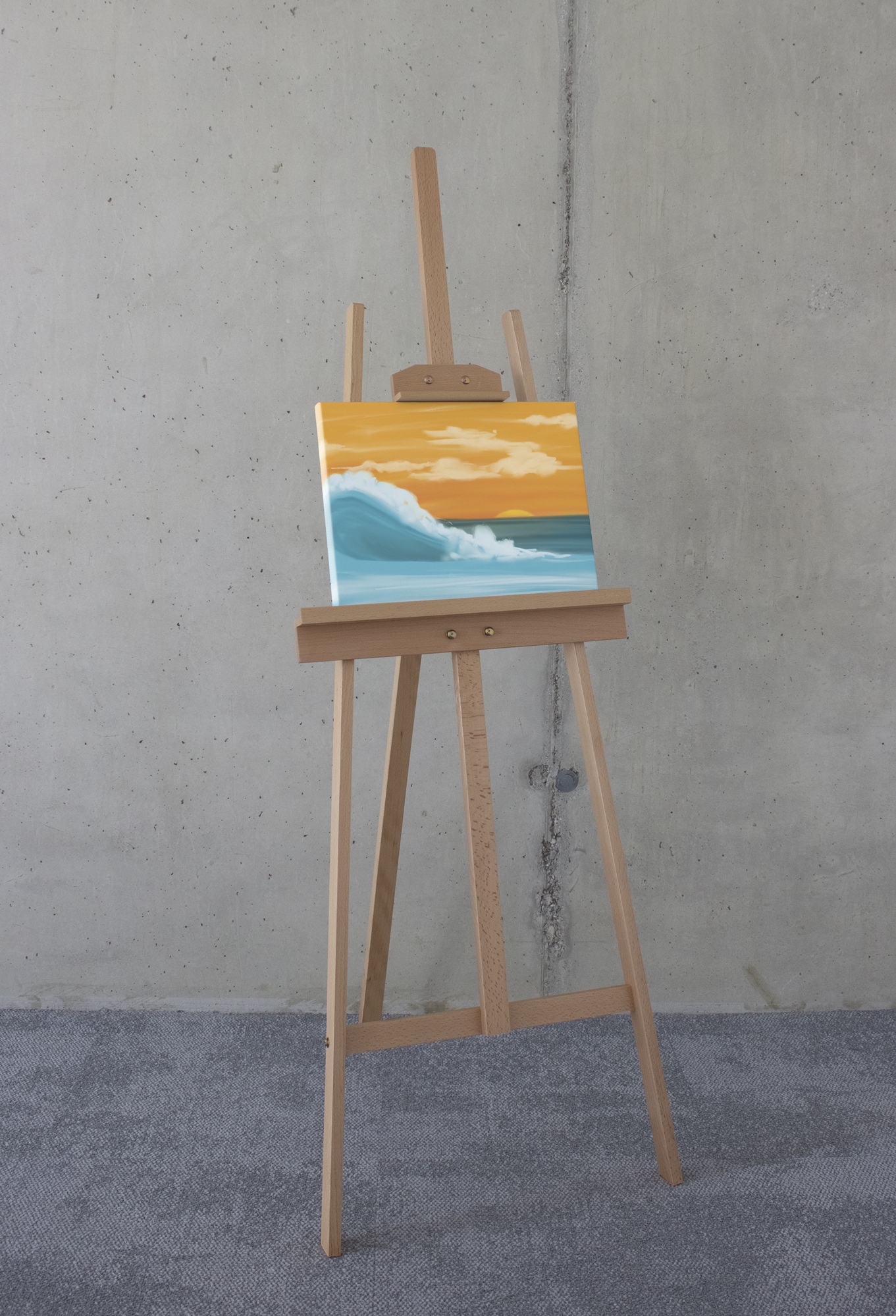 Komar Leinwandbild »Gentle Breeze«, (1 St.), 30x40 cm (Breite x Höhe), Keilrahmenbild