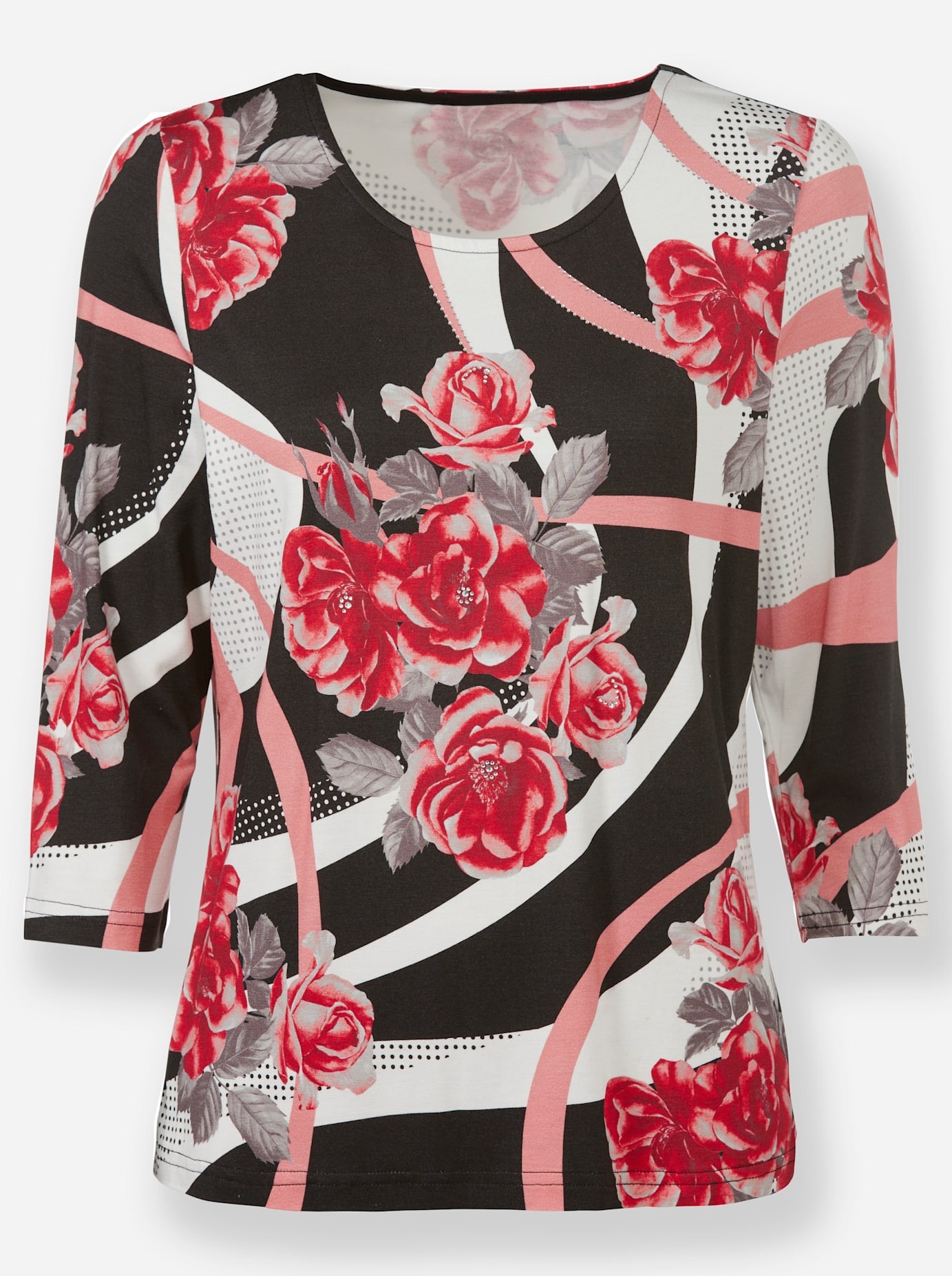 Lady 3/4-Arm-Shirt »Shirt«, (1 tlg.)