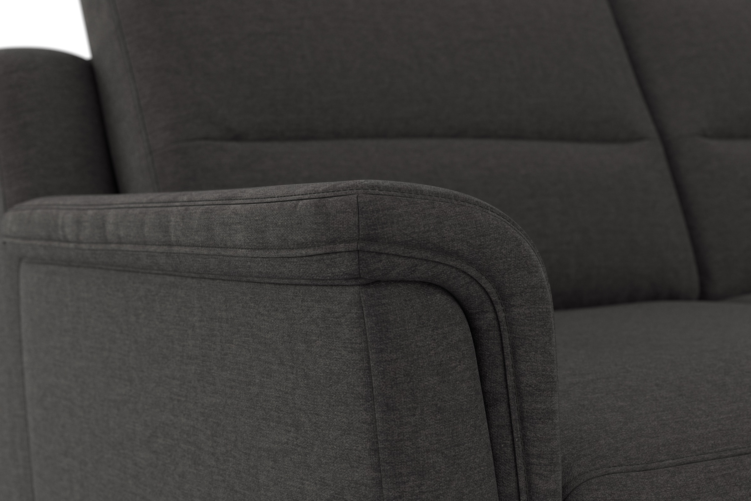 sit&more Ecksofa »Farö L-Form« inklusive Federkern, wahlweise mit Bettfunktion und Bettkasten