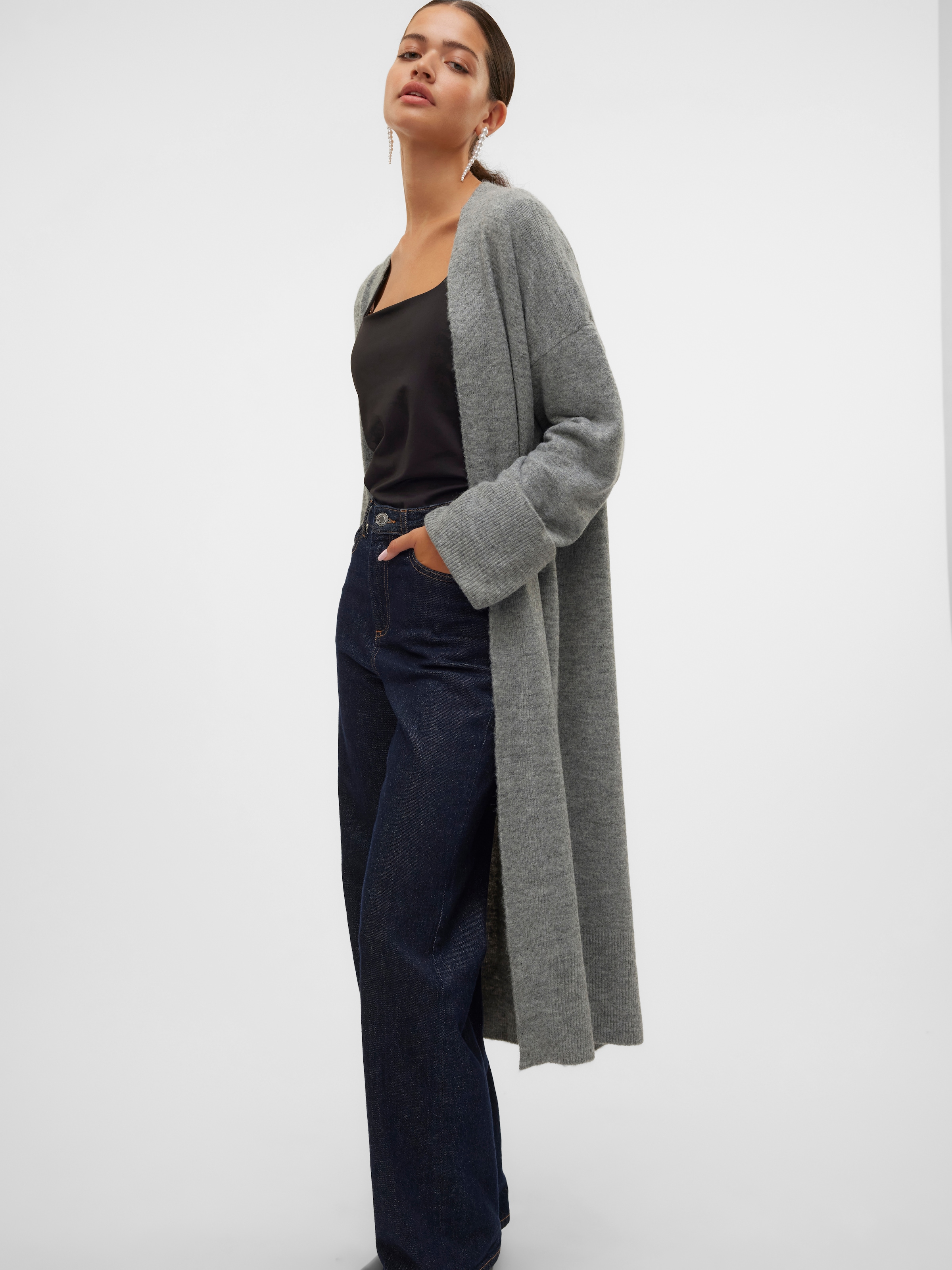 Vero Moda Strickjacke »VMJUPITER LS OPEN CARDIGAN BF«