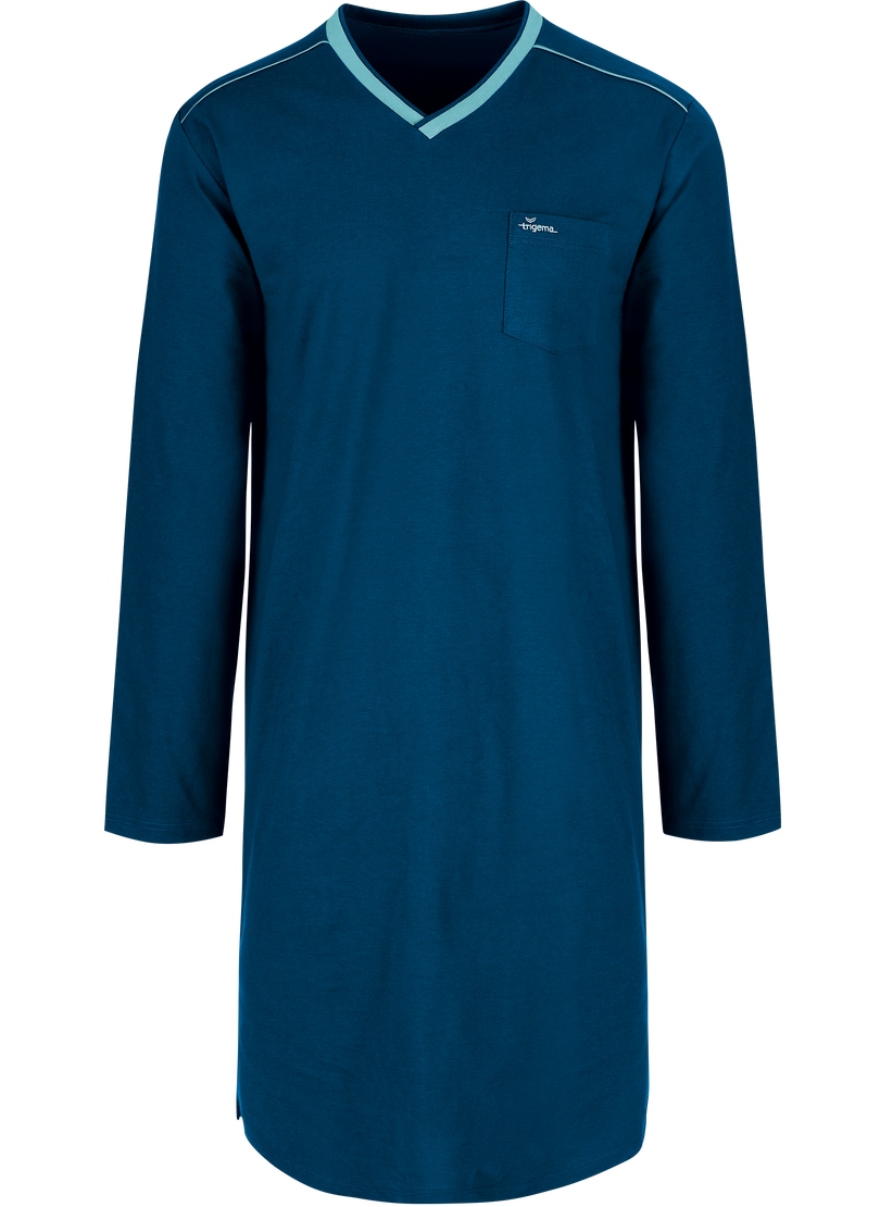 Trigema Pyjama »TRIGEMA Herren-Nachthemd aus Biobaumwolle (kbA)«, (1 tlg.)