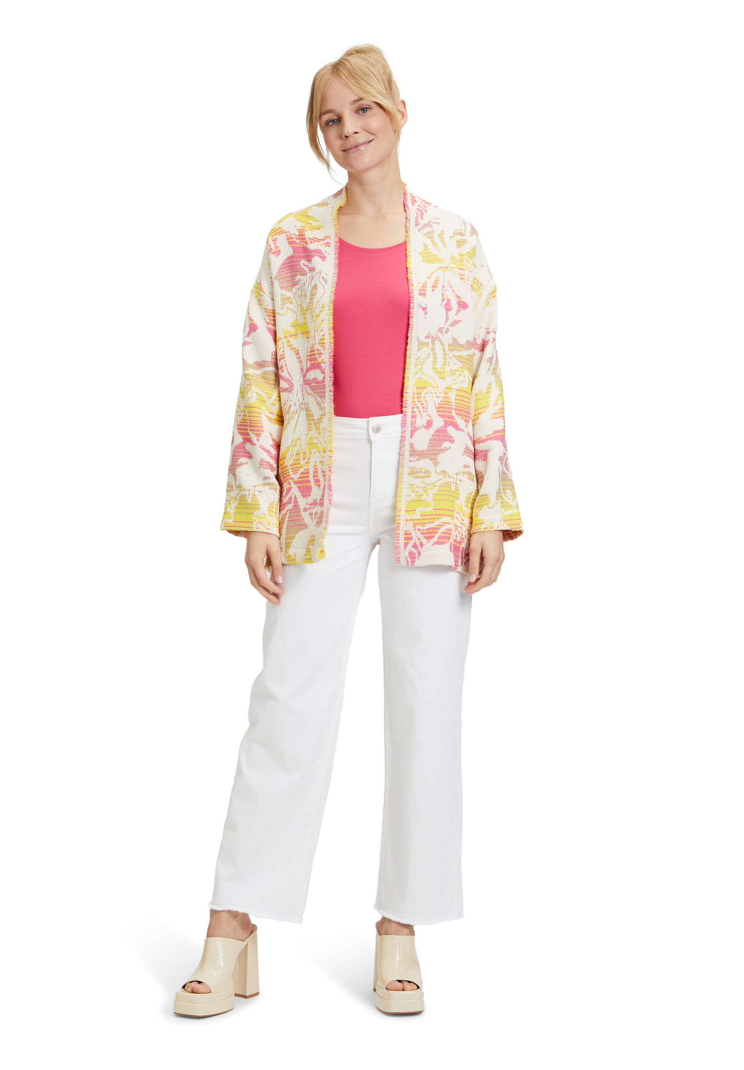 Cartoon Outdoorjacke »Casual-Jacke mit Jacquard«
