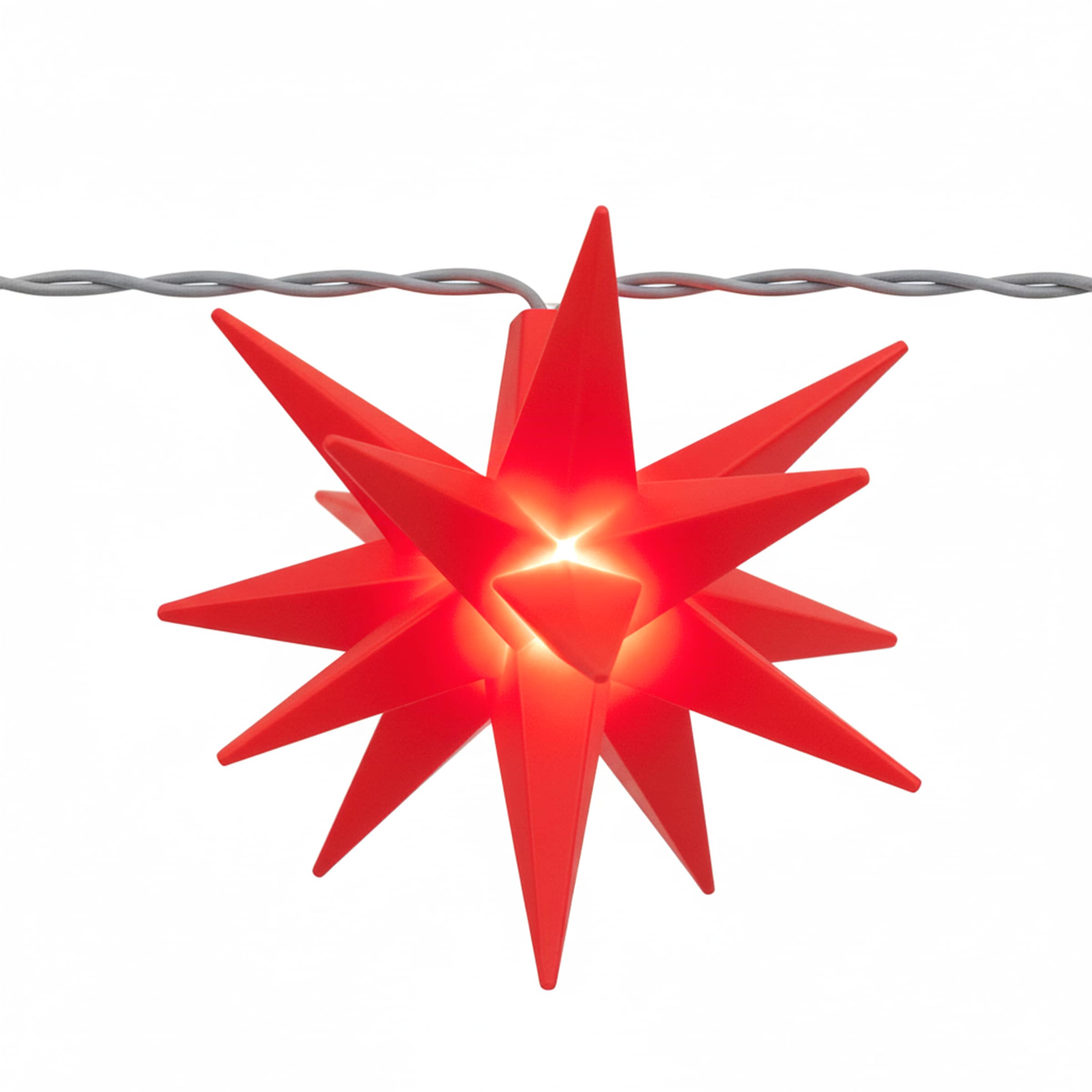 my home LED-Lichterkette »Elvya« 10 Stk.-flammig 3D 10er Sternenlichterkette