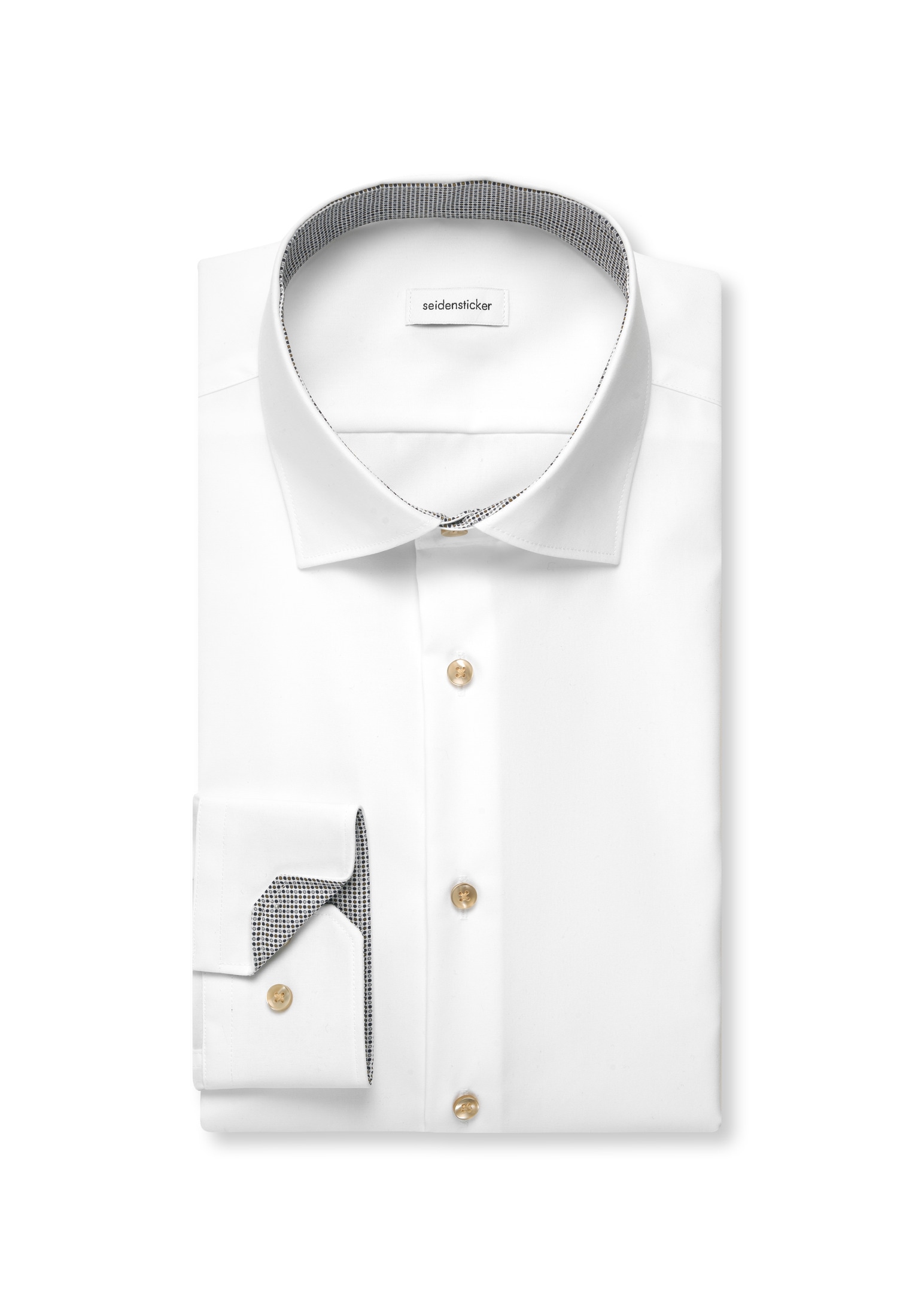 seidensticker Businesshemd »Schwarze Rose« Slim 1/1 Kentkragen Uni