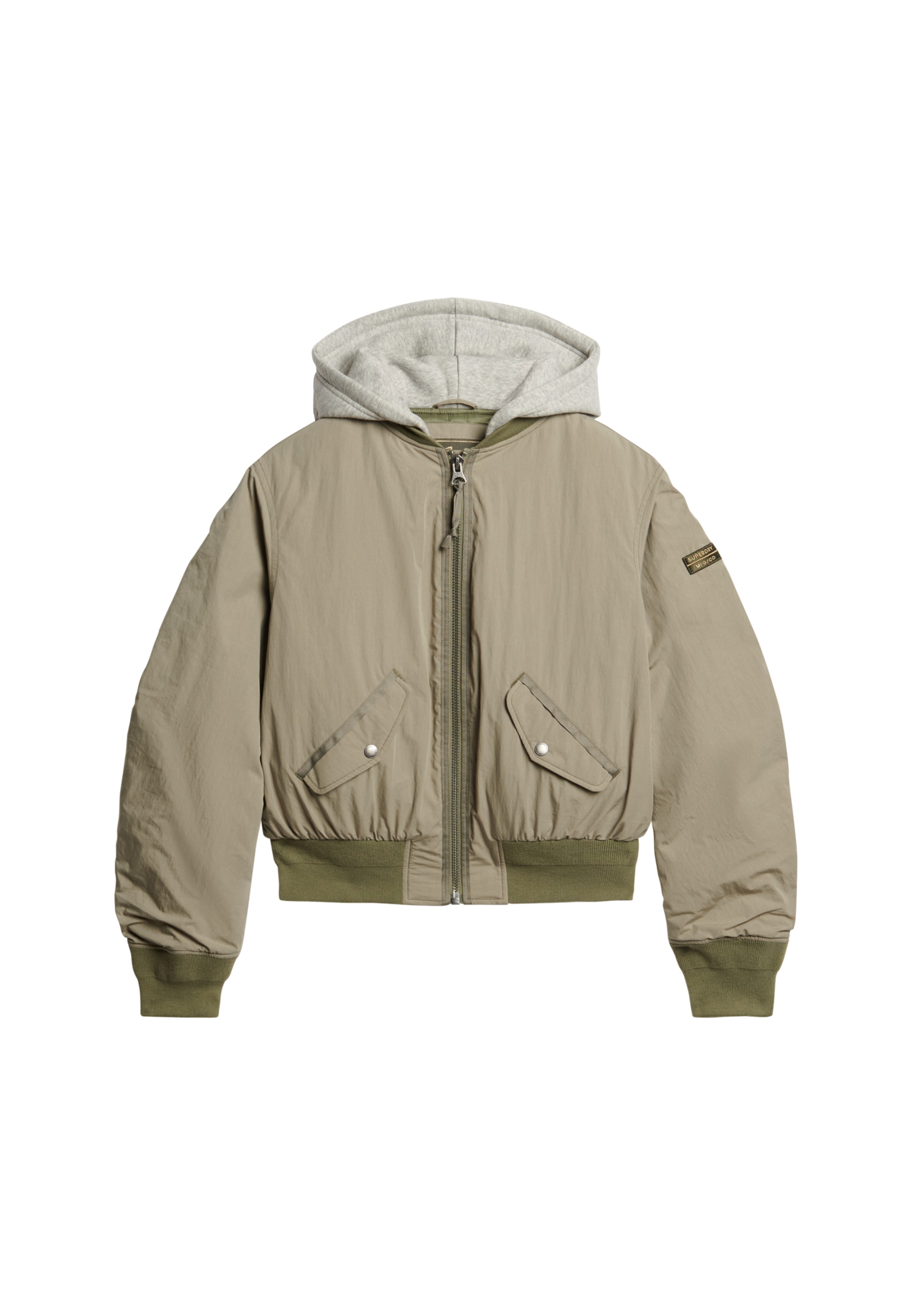 Superdry Bomberjacke »HOODED MA1 BOMBER JACKET«, mit Kapuze