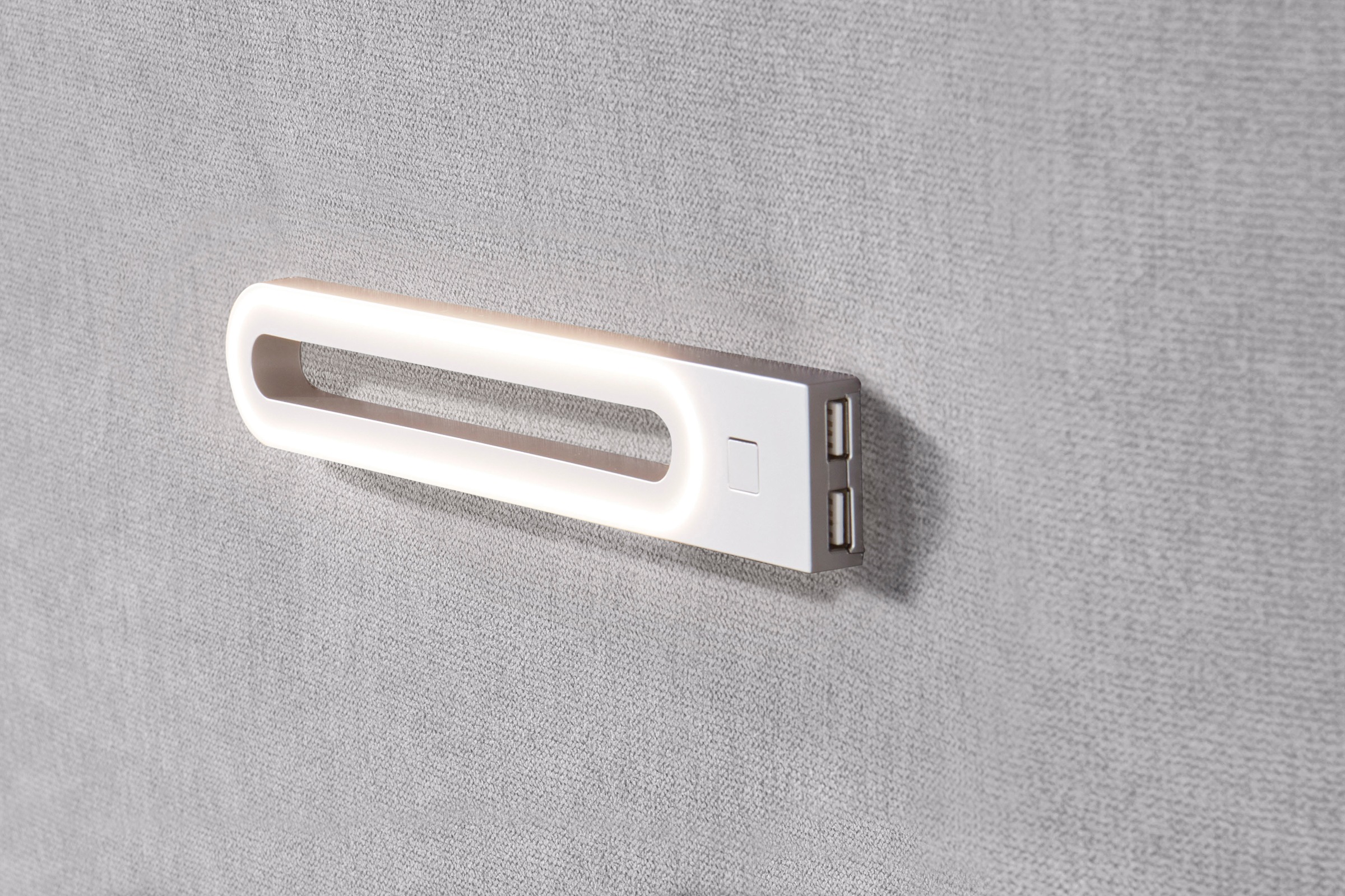 INOSIGN Boxbett »Luan« Schubkästen, LED-Beleuchtung und Topper, in Breite 120 cm und 180 cm