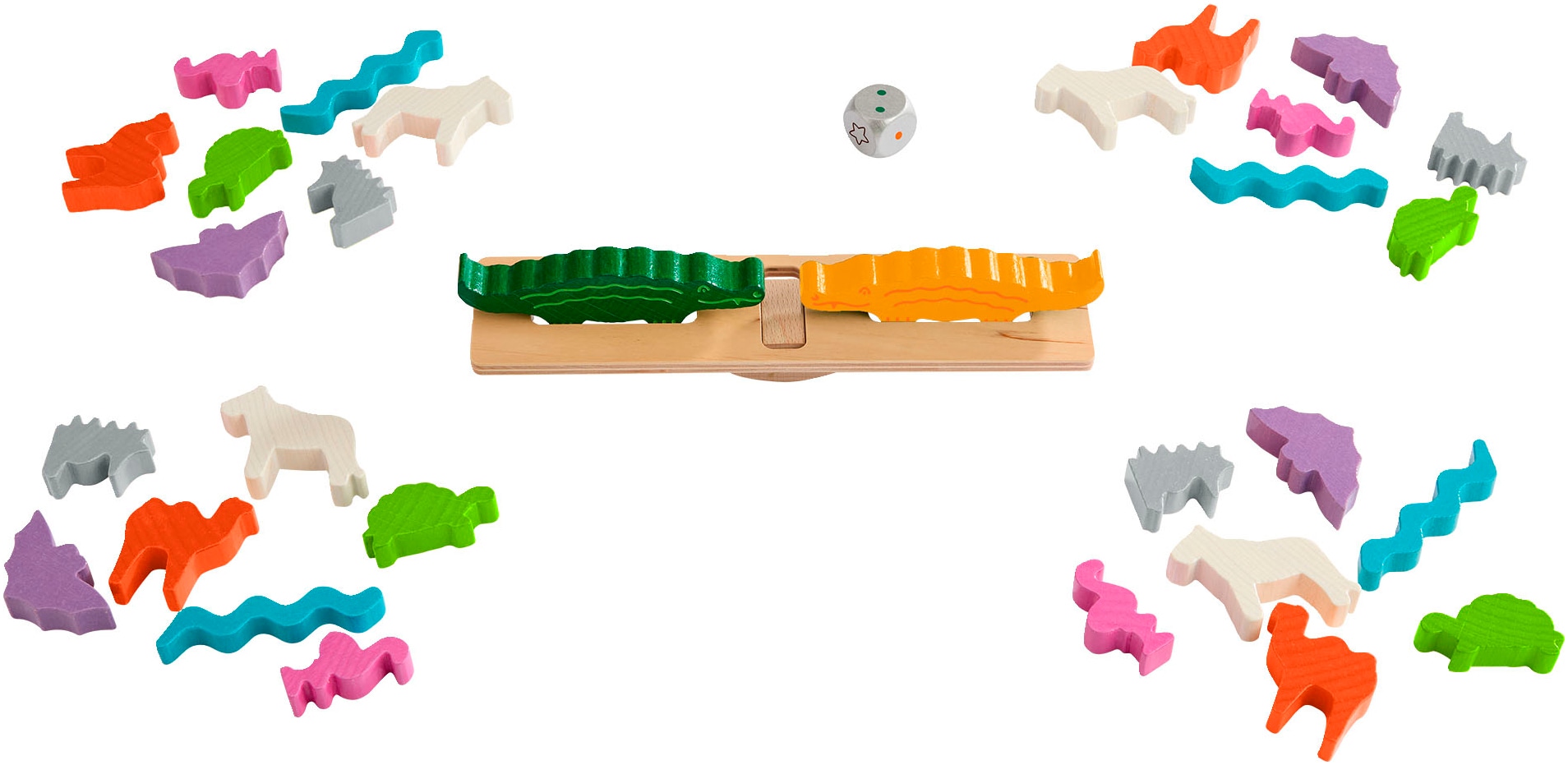 Haba Spiel »Tier auf Tier Deluxe - Doppelt hält besser: 2 Spiele in 1 Box!«