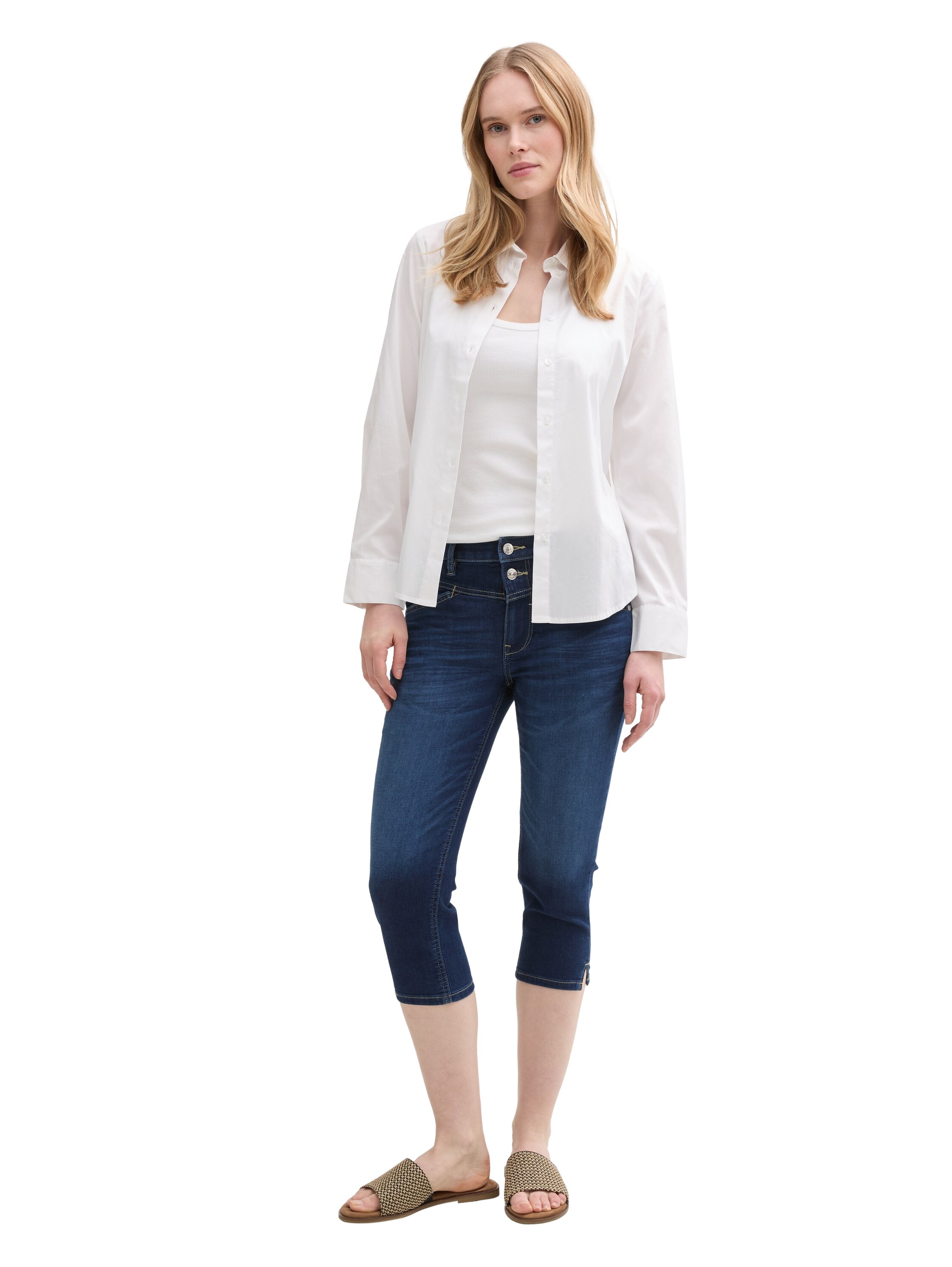 TOM TAILOR Caprijeans, mit Stretch