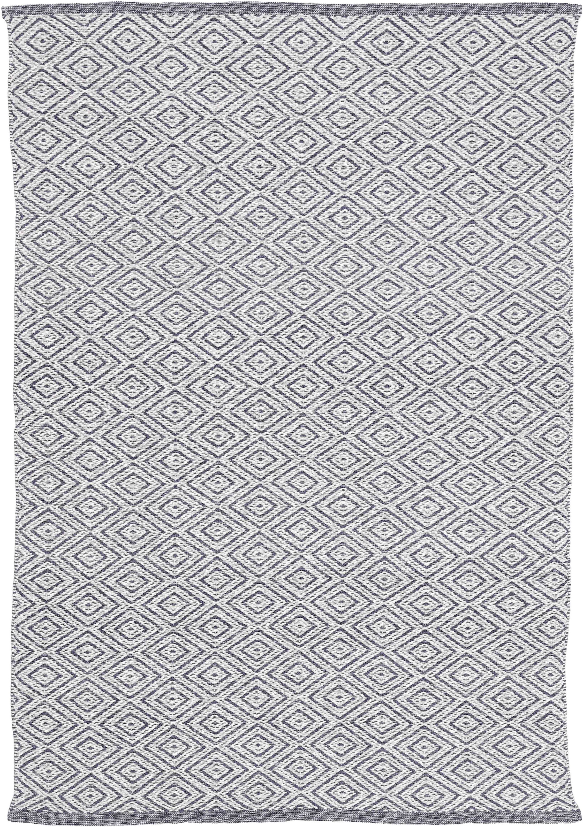 carpetfine Teppich »Frida 200«, 7 mm Höhe, Wendeteppich, 100% recyceltem  Material (PET), Flachgewebe, | Kurzflor-Teppiche