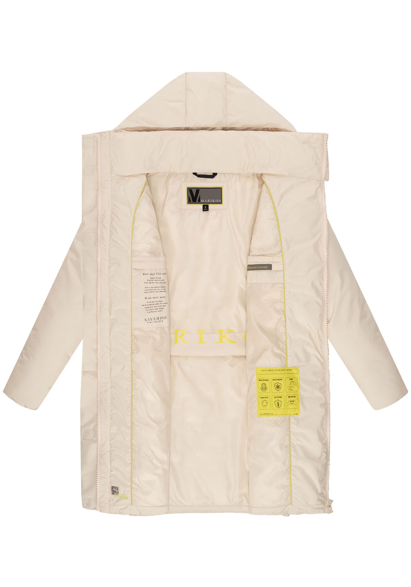 Marikoo Winterjacke »Marikoo Nanami Damen Winterjacke N023«