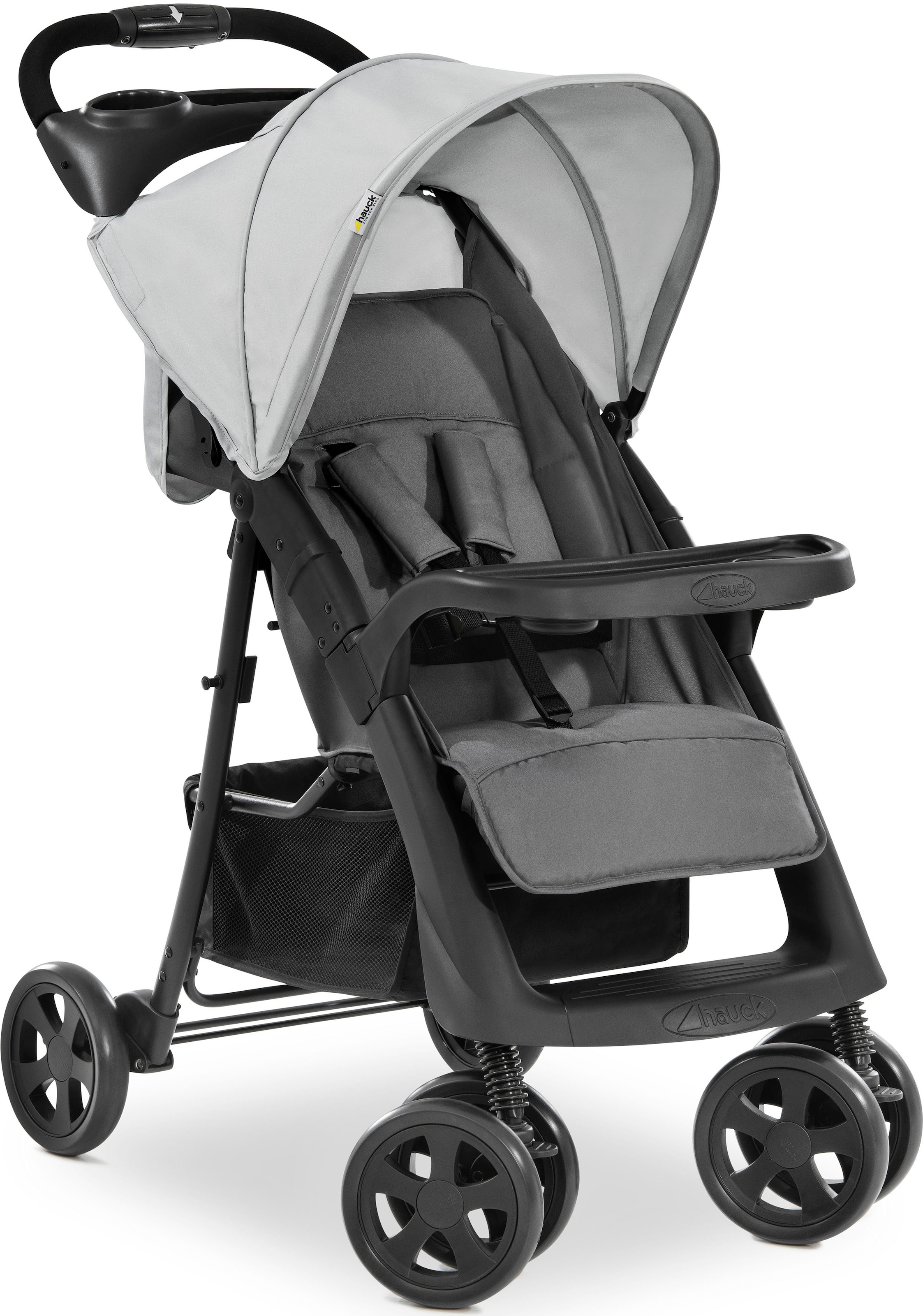 Kinder-Buggy »Shopper Neo II, grey«, 22 kg, mit schwenk- und feststellbaren Vorderrädern;