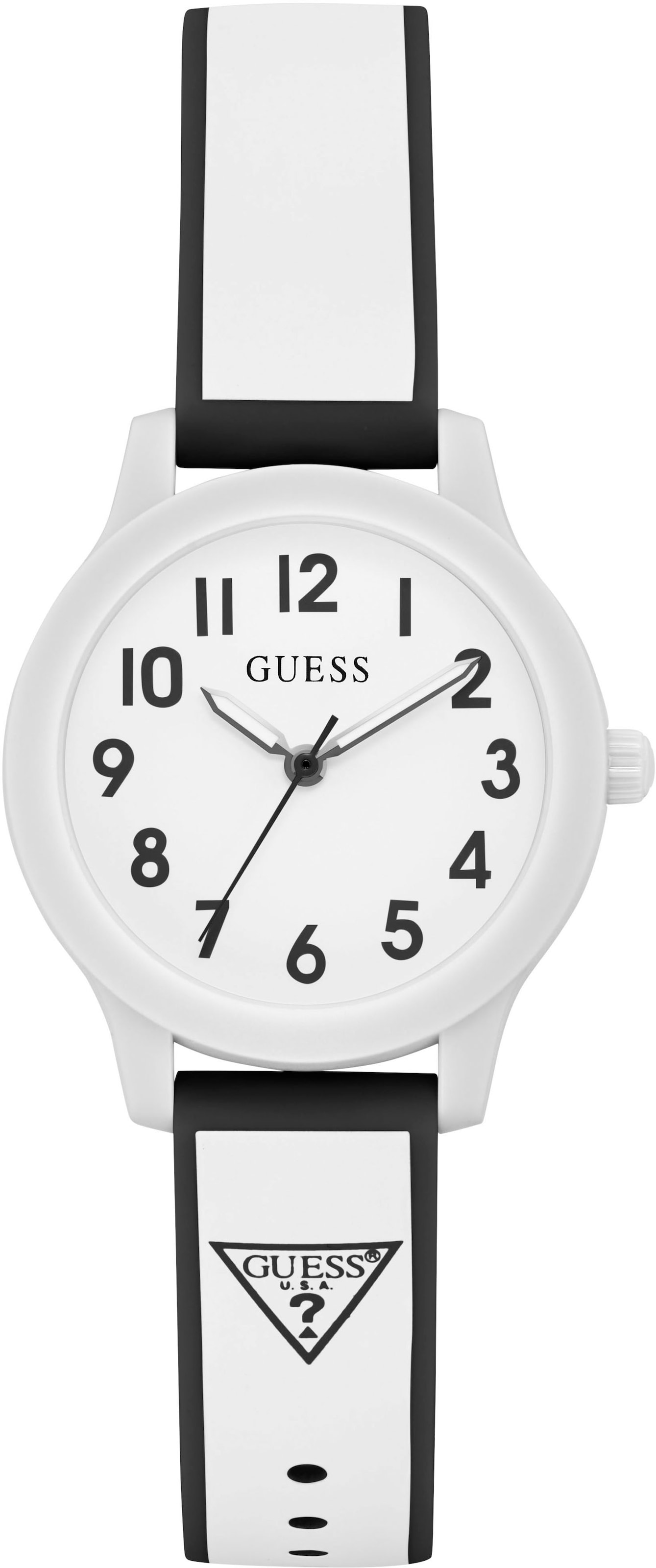 Guess Quarzuhr »JESSE«, Armbanduhr, Kinderuhr, Mädchen, Junge, Geschenkidee, Silikonarmband