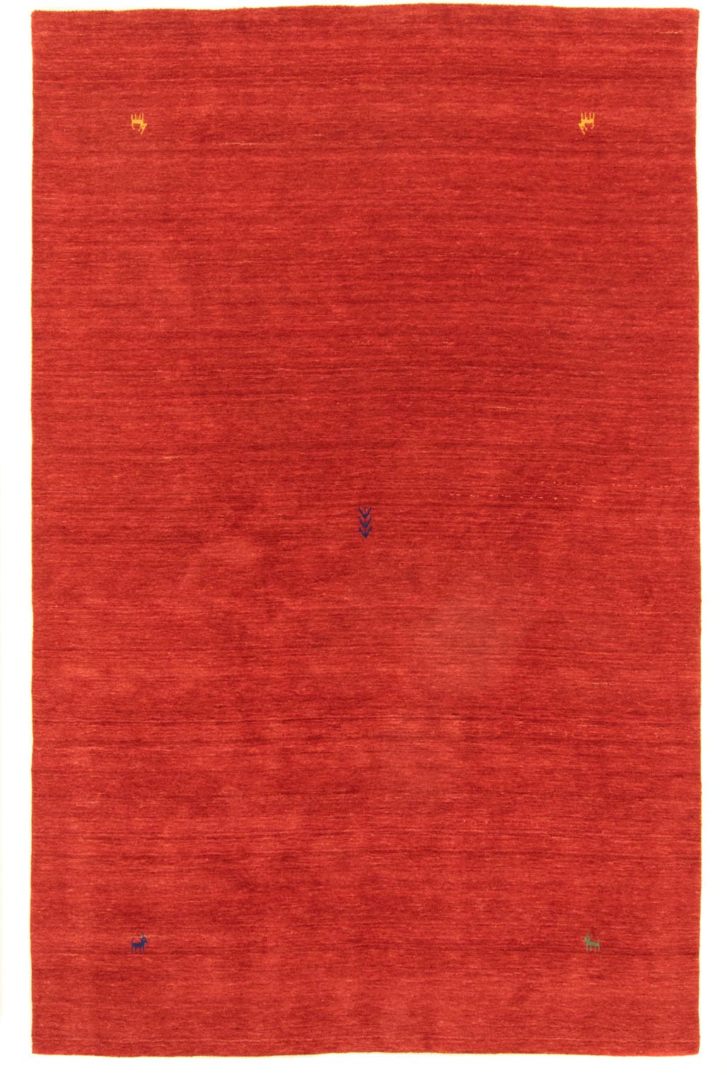 morgenland Wollteppich »Gabbeh Teppich - Indus »Deluxe« Rechteckig«, rechteckig, 1,5 mm Höhe, Sehr weicher Flor