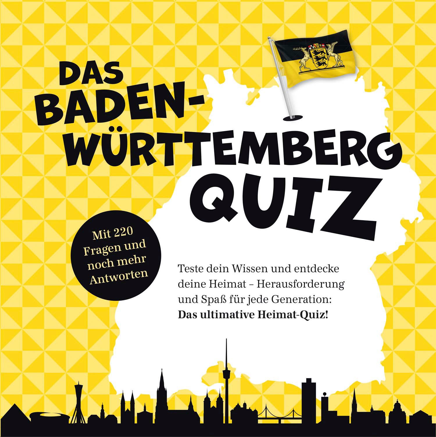 HUCH! Spiel »Das Baden-Württemberg-Quiz«, Made in Europe