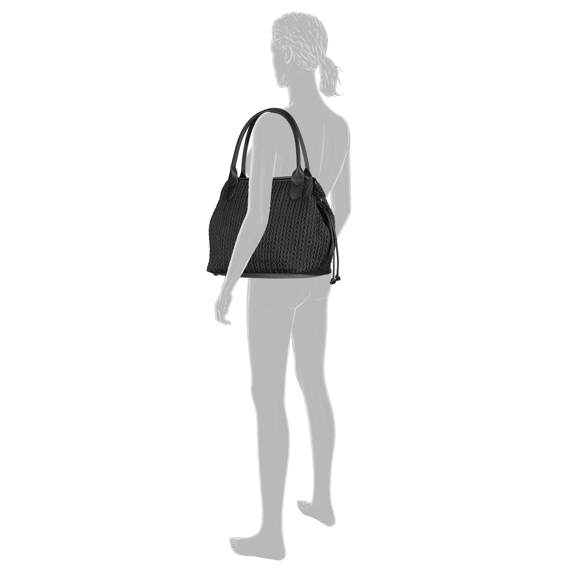 Gabor Shopper »Granada Quilt« Damen Schultertasche mit doppeltem Tragegriff