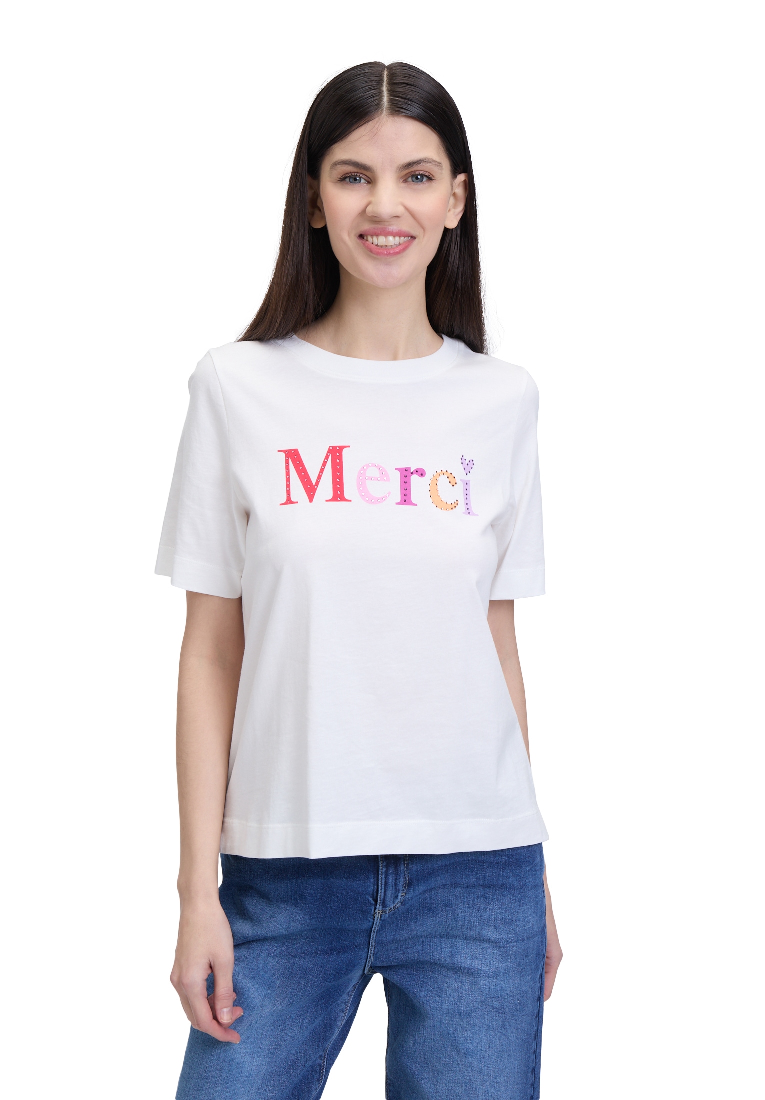 Cartoon T-Shirt »Printshirt mit Rundhalsausschnitt«